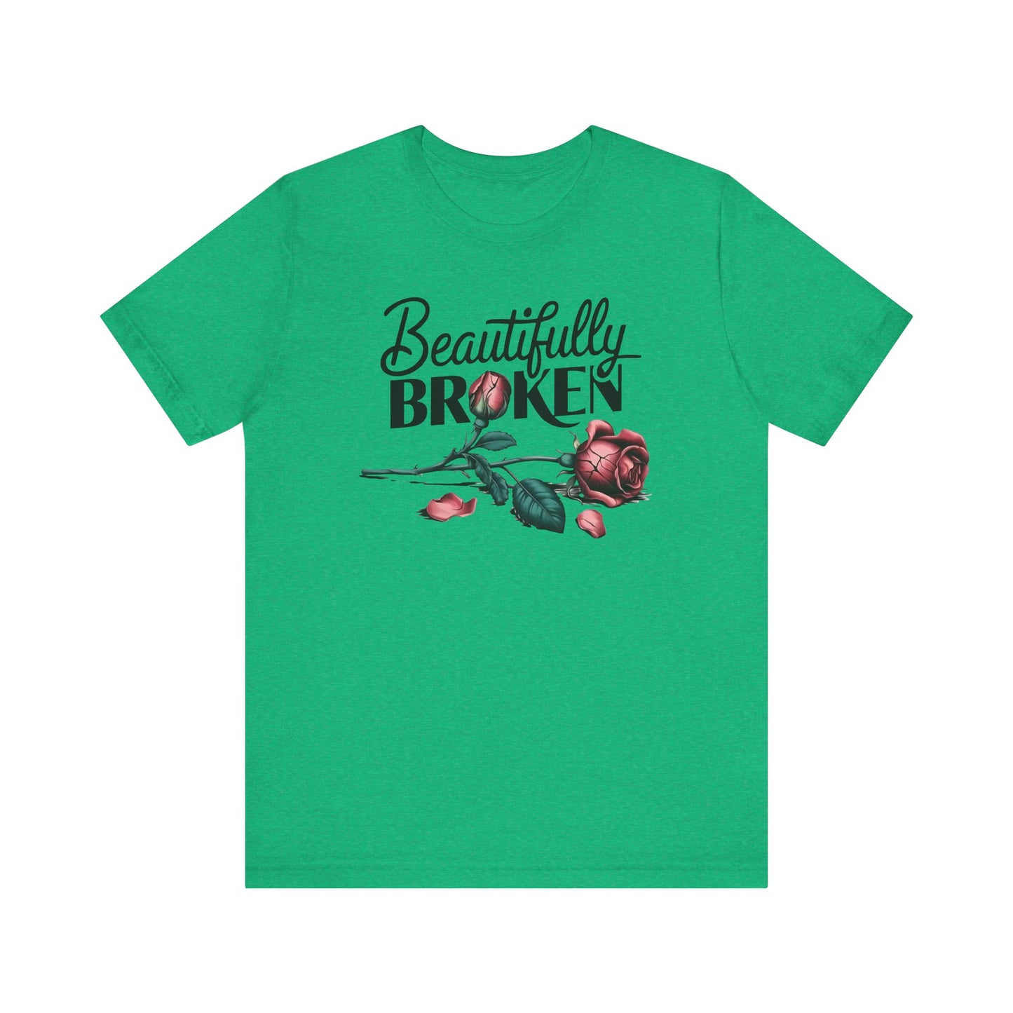 Camiseta Rosa “Beautifully Broken”: una camiseta empoderante con una elegancia suave