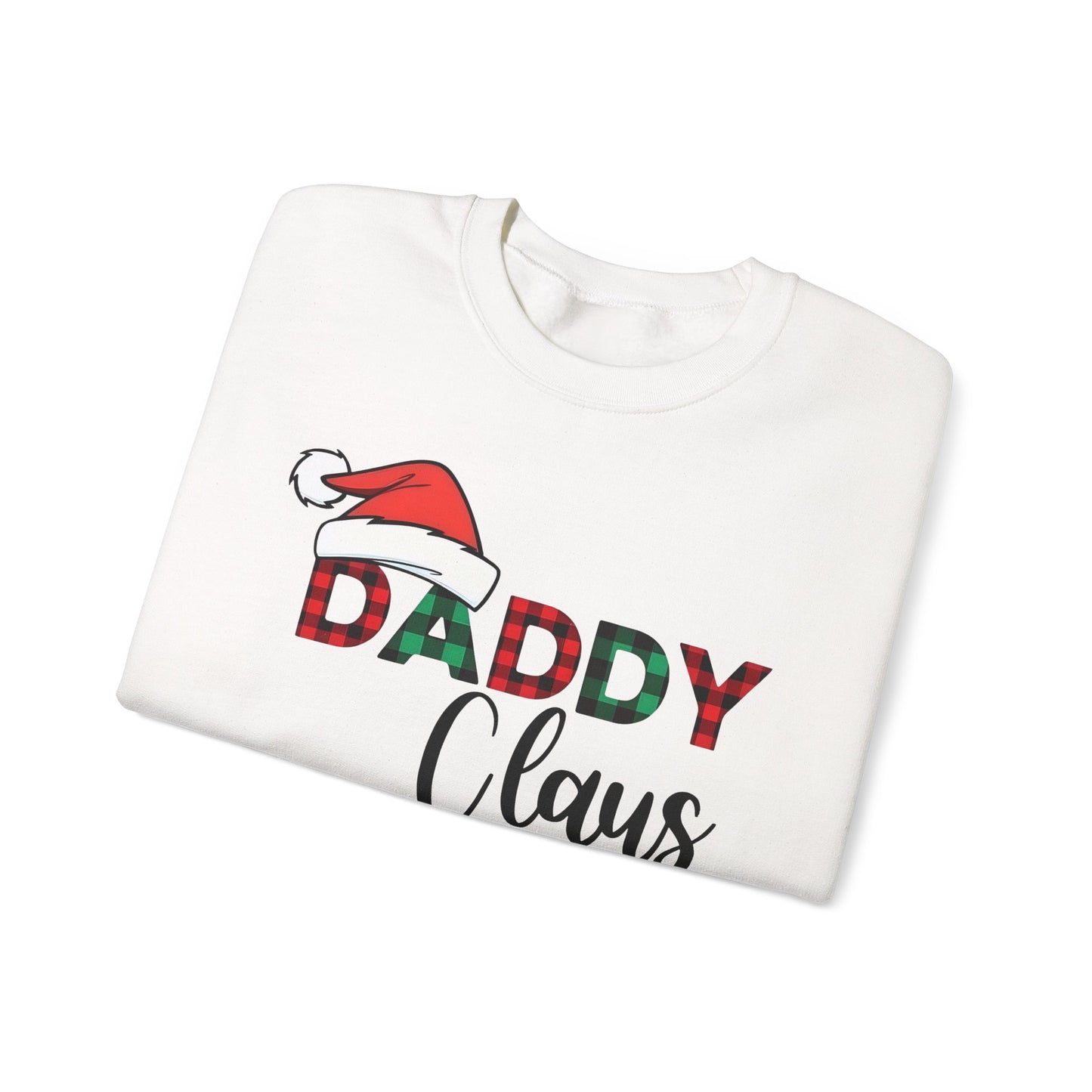 🎅❤️ Daddy Claus Sweatshirt – Cozy Holiday Style for Festive Dads ❄️✨