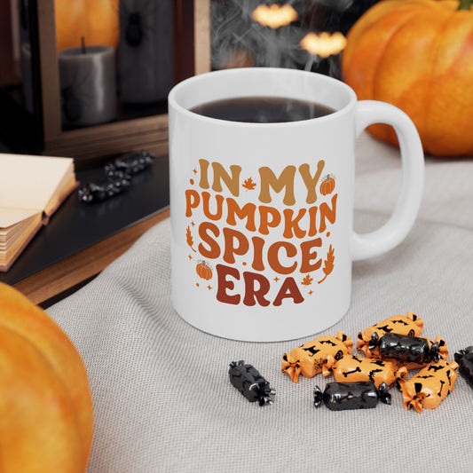 🎃 In My Pumpkin Spice Era Mug – Cozy Fall Vibes in Every Sip ☕🍂