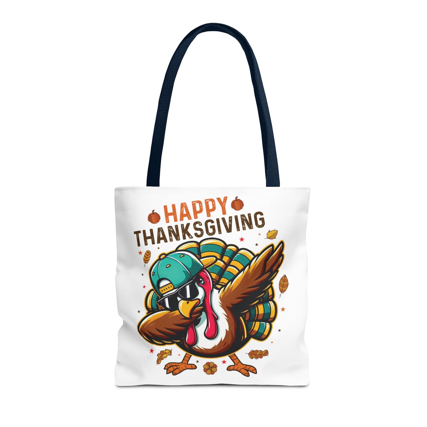 🦃 Dabbing Turkey Tote Bag – Thanksgiving Swagger with Holiday Humor