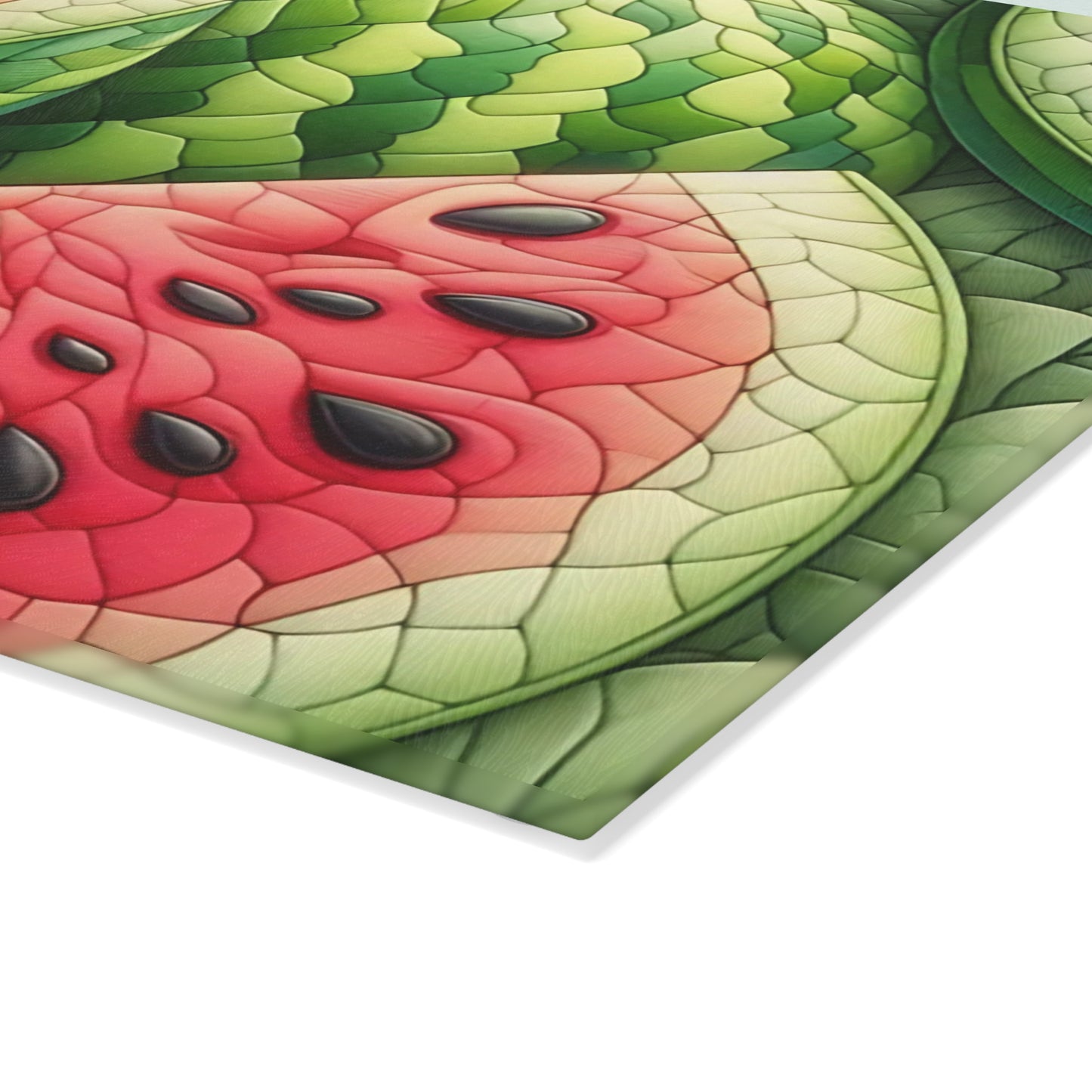 🍉 Juicy Watermelon Glass Cutting Board – Sweet Summer Kitchen Vibes