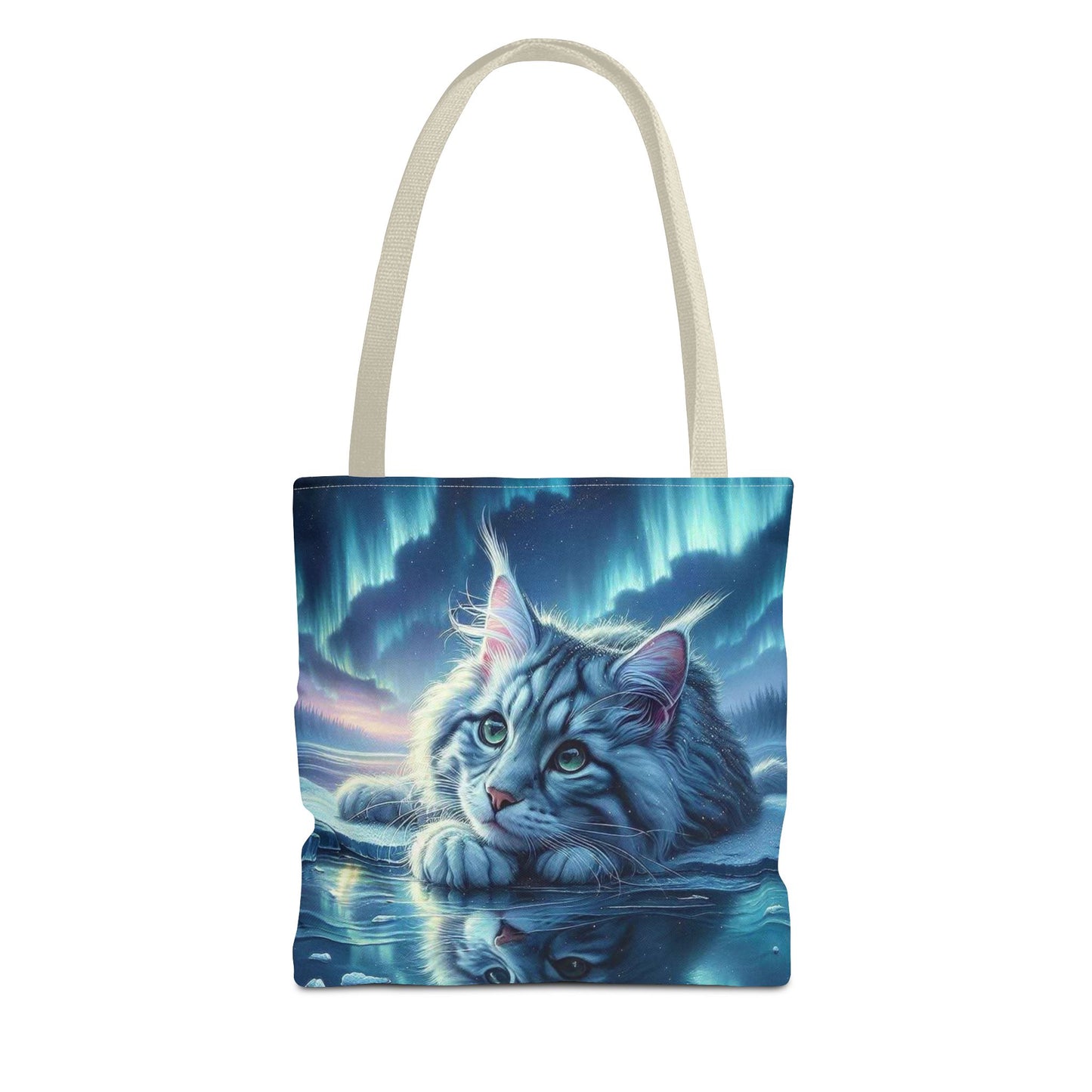 Bolso de mano Majestic Maine Coon Cat: duradero, elegante y reutilizable, ideal para amantes de los gatos, dueños de mascotas, para ir de compras, leer libros y para uso diario.