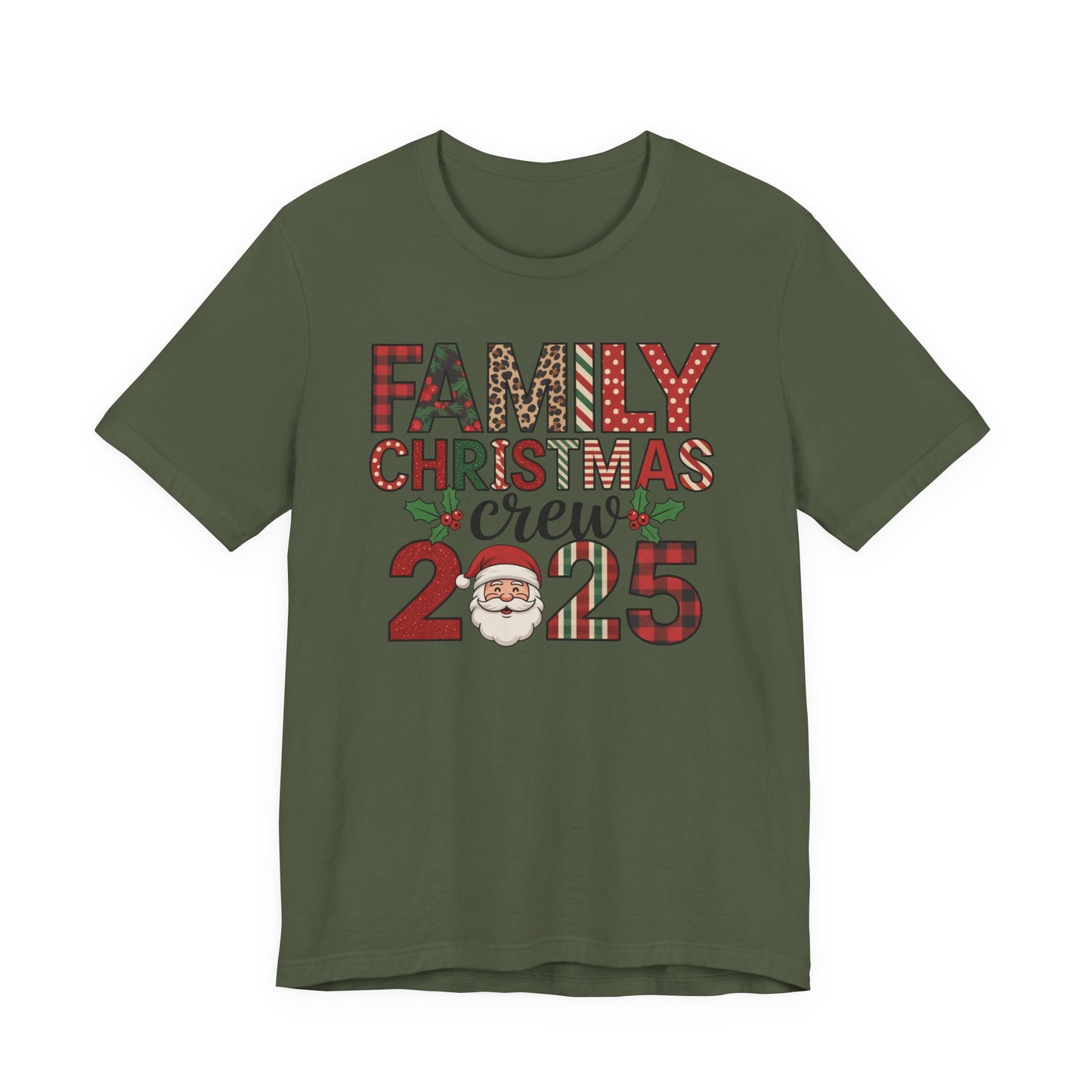 🎅 Family Christmas Crew 2025 T-Shirt – Matching Holiday Santa Tee 🌲✨