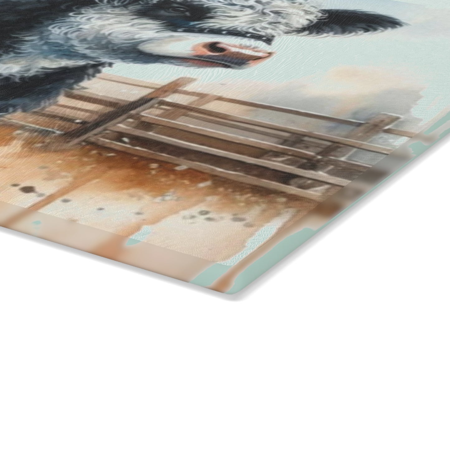 🐮 Oreo Cow Farmhouse Cutting Board – Rustic Country Charm for Your Kitchen 🌾