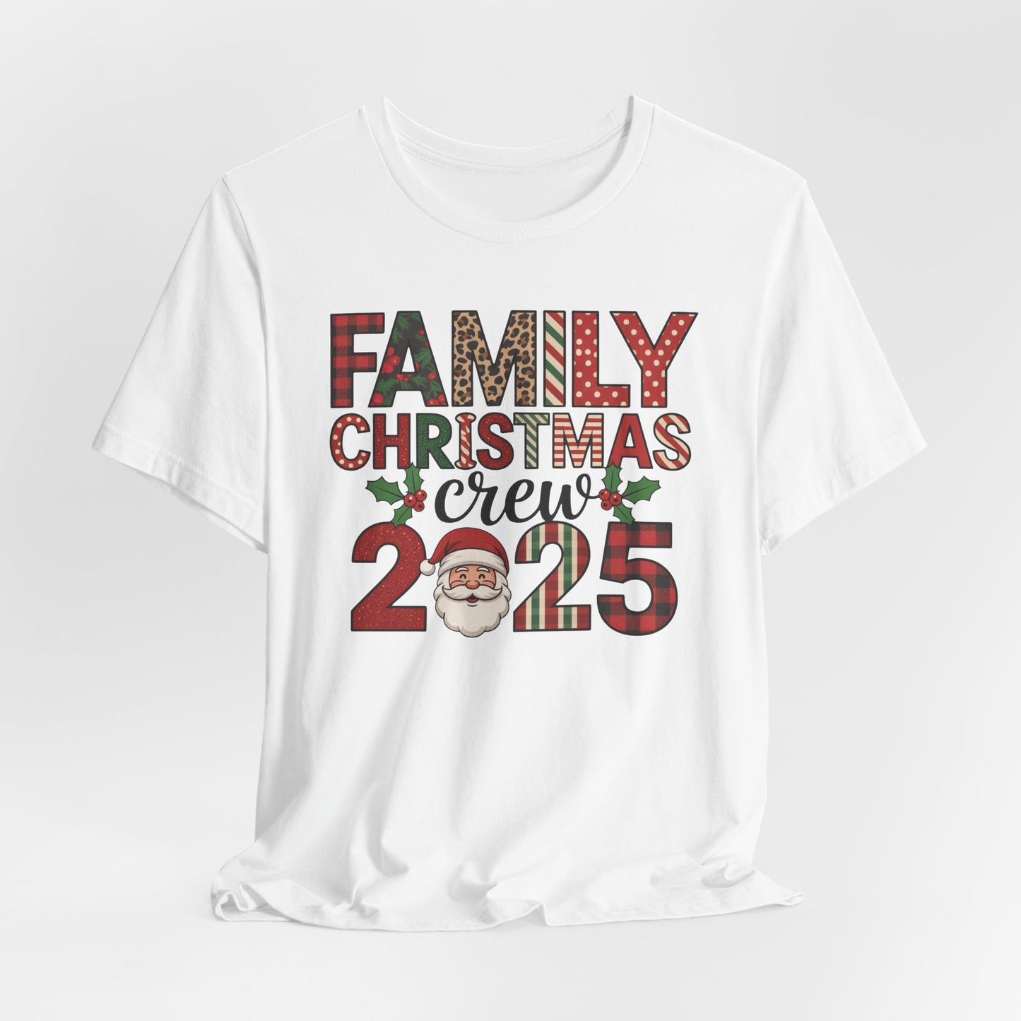 🎅 Family Christmas Crew 2025 T-Shirt – Matching Holiday Santa Tee 🌲✨