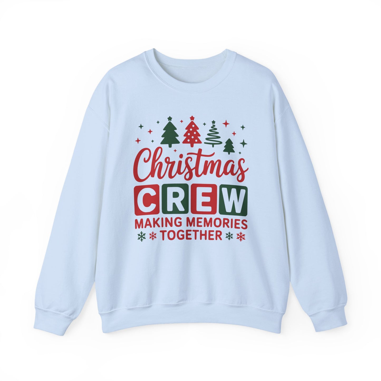 🎄✨ Christmas Crew Sweatshirt – Matching Holiday Outfit for Festive Fun