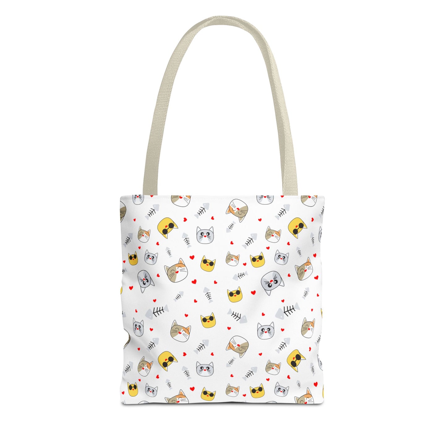Charming Cat Lover Tote Bag – Durable, Spacious, and Perfect for Shopping, Work, or Everyday Adventures!