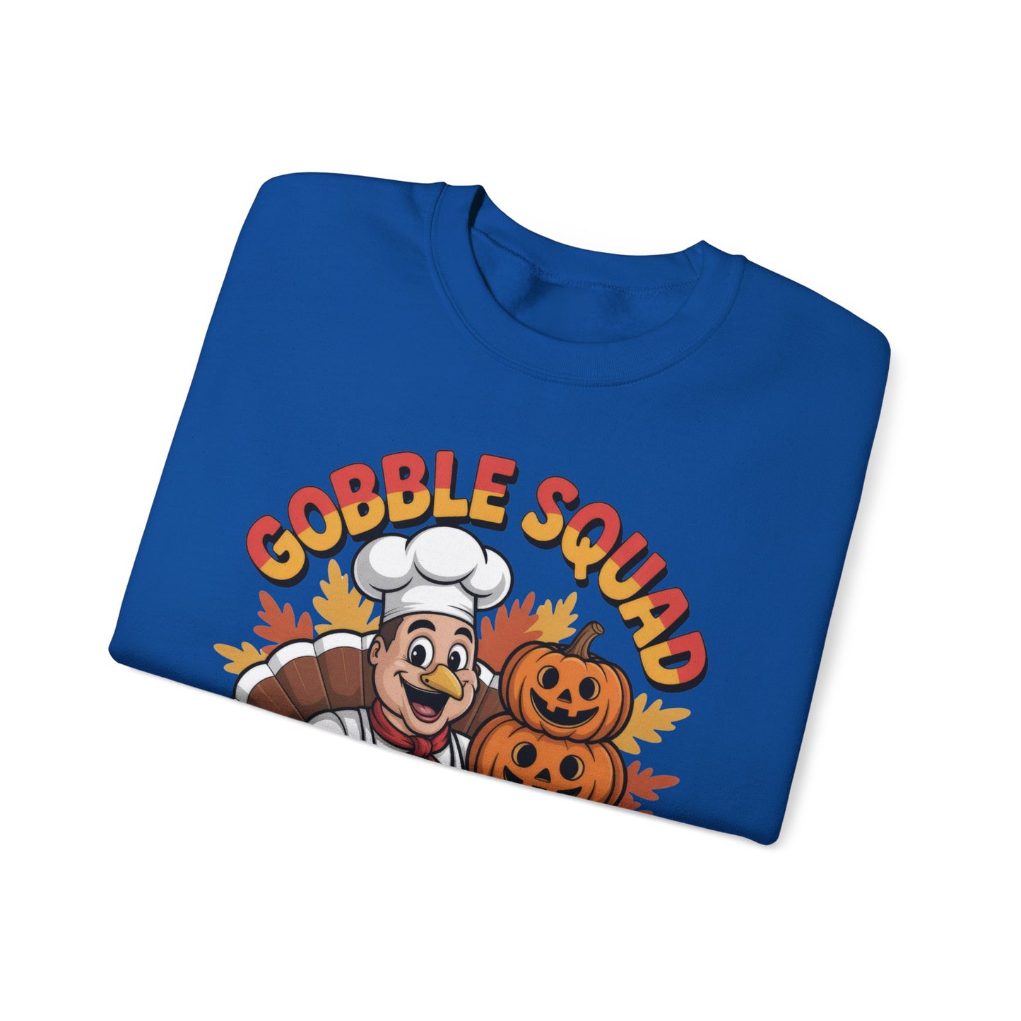🦃🍂 Gobble Squad Thanksgiving Sweatshirt – Fun Fall Vibes for the Season