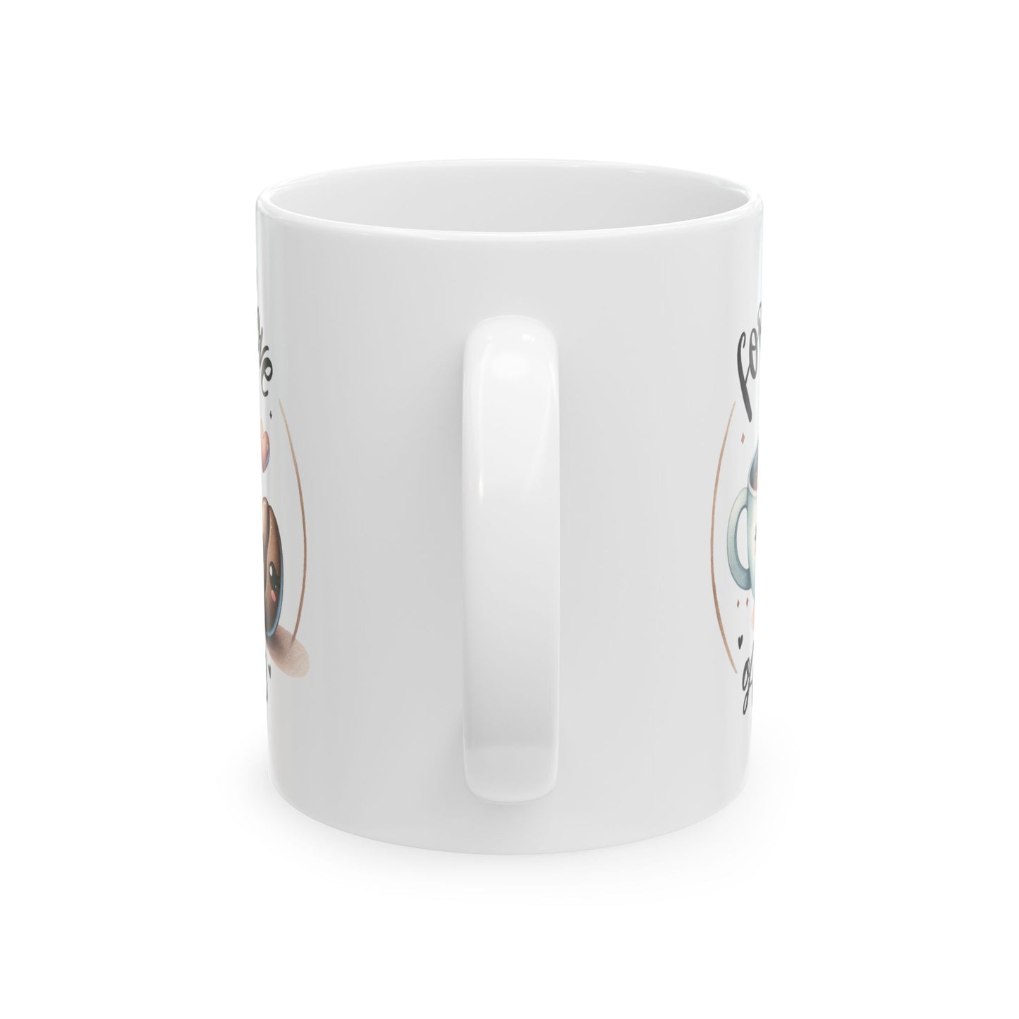 ☕ For the Love of Coffee – Cute Coffee Mug for Coffee Lovers ❤️