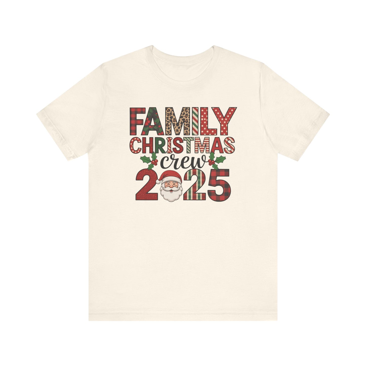 🎅 Family Christmas Crew 2025 T-Shirt – Matching Holiday Santa Tee 🌲✨