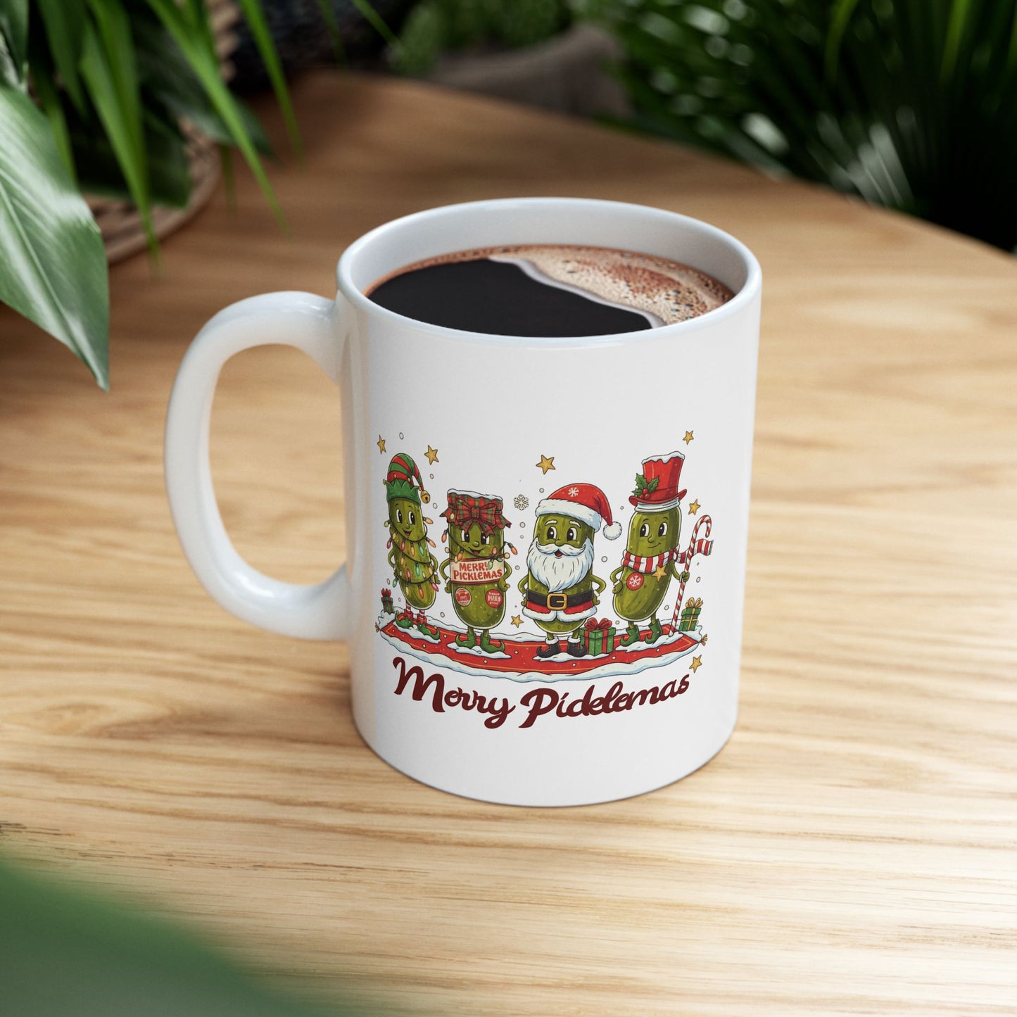 🥒🎄 Merry Picklemas – Festive Christmas Pickle Cup ✨☕