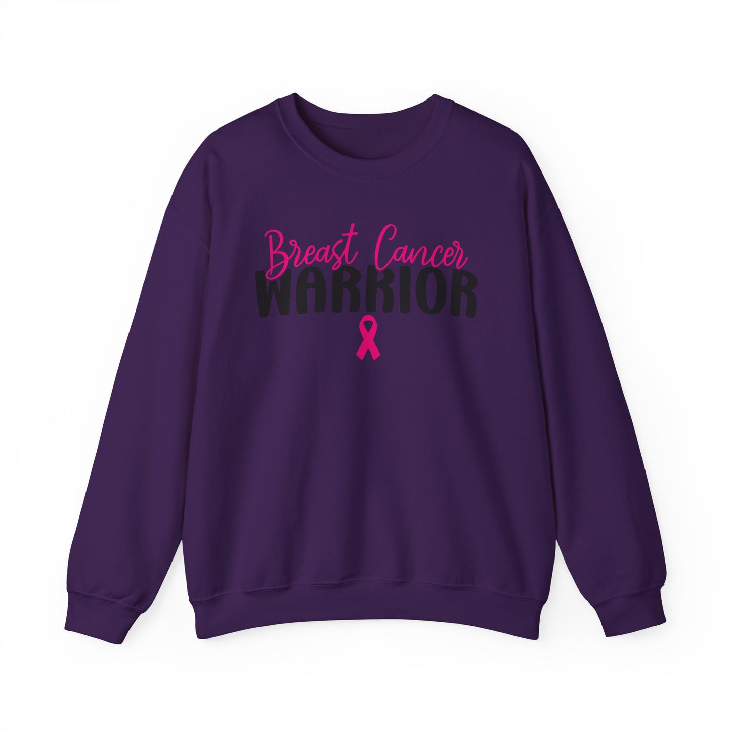 🎀💪 Breast Cancer Warrior Sweatshirt – Survivor Strength & Awareness Crewneck