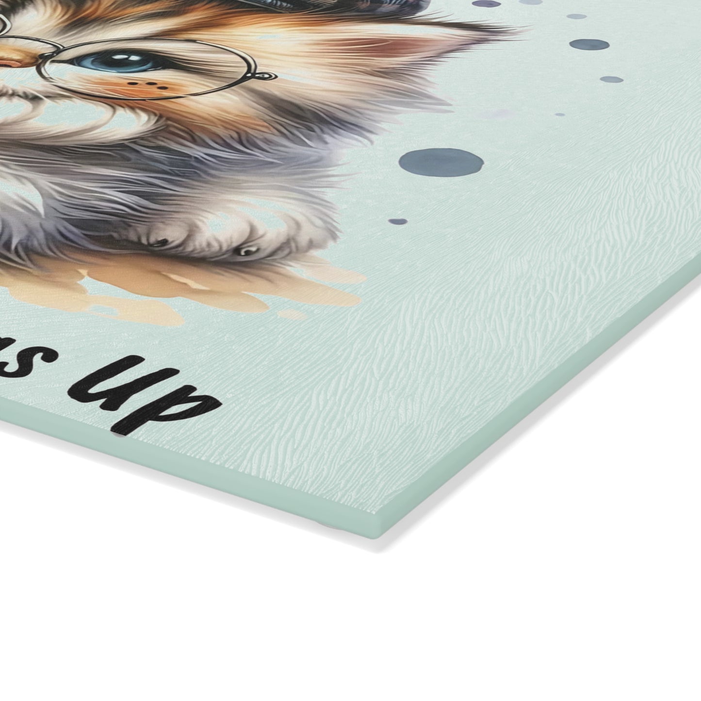 🐾😸 Stay Pawsitive Cat Cutting Board – Whiskered Wisdom & Cozy Kitchen Charm