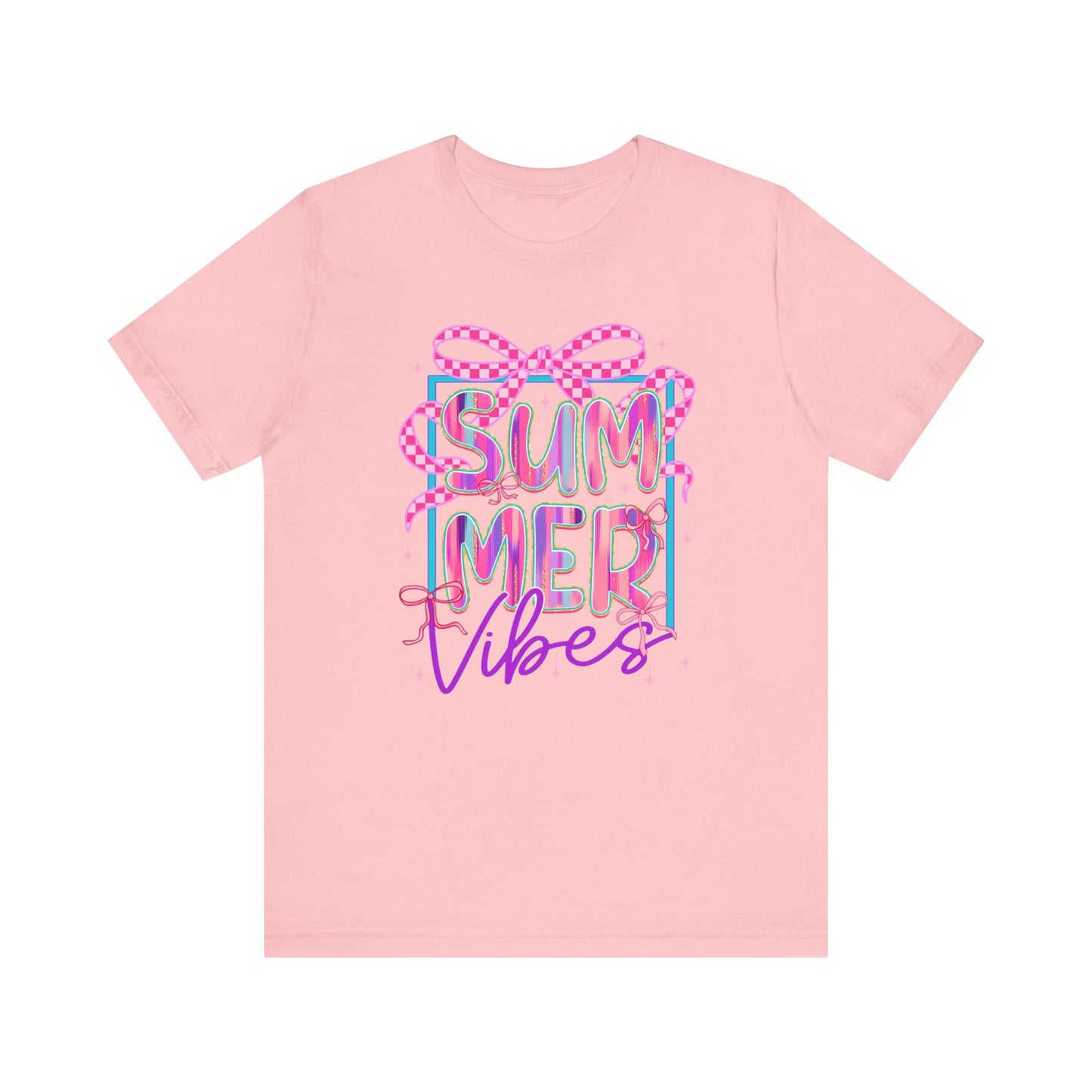 ☀️ Camiseta Summer Vibes: una camiseta gráfica bonita y cómoda para días de playa, barbacoas y vacaciones.