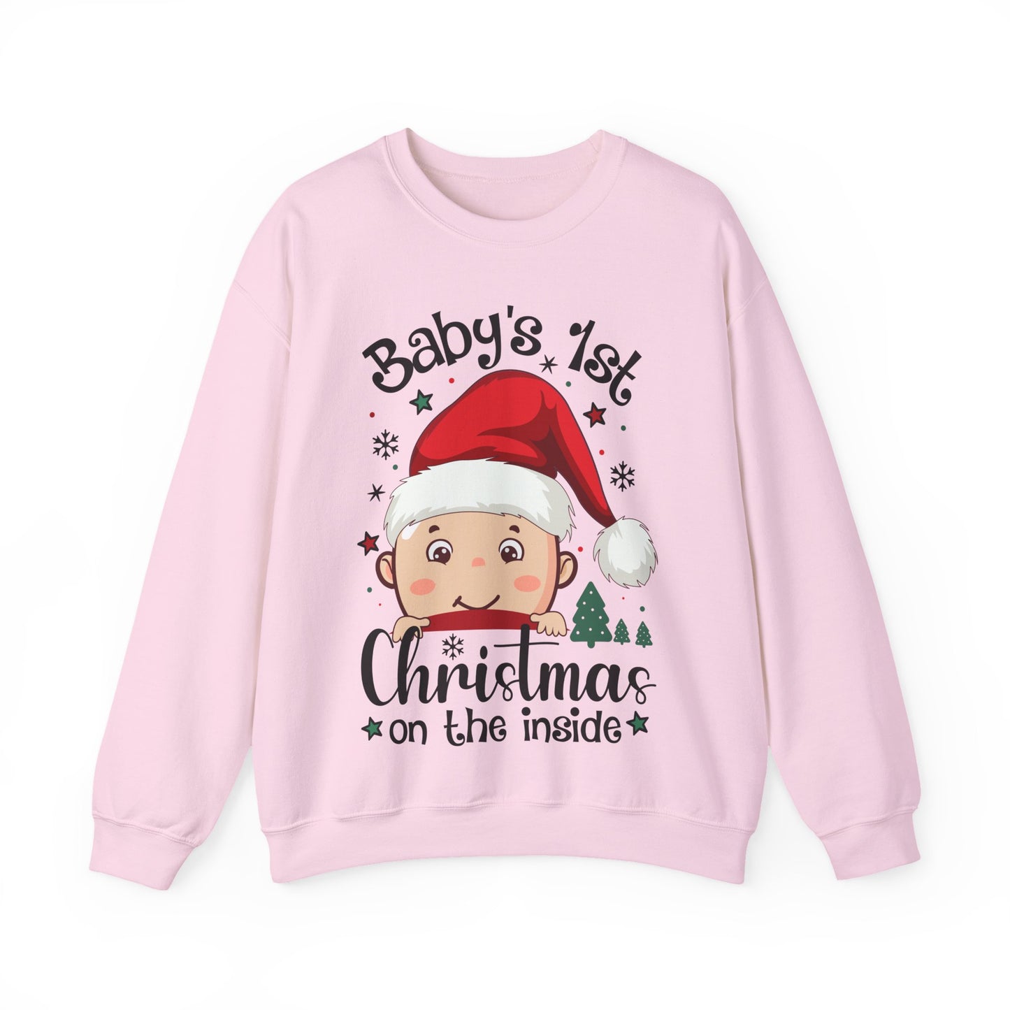 🎅🌲 Santa Baby Christmas Sweatshirt – Adorable Holiday Crewneck