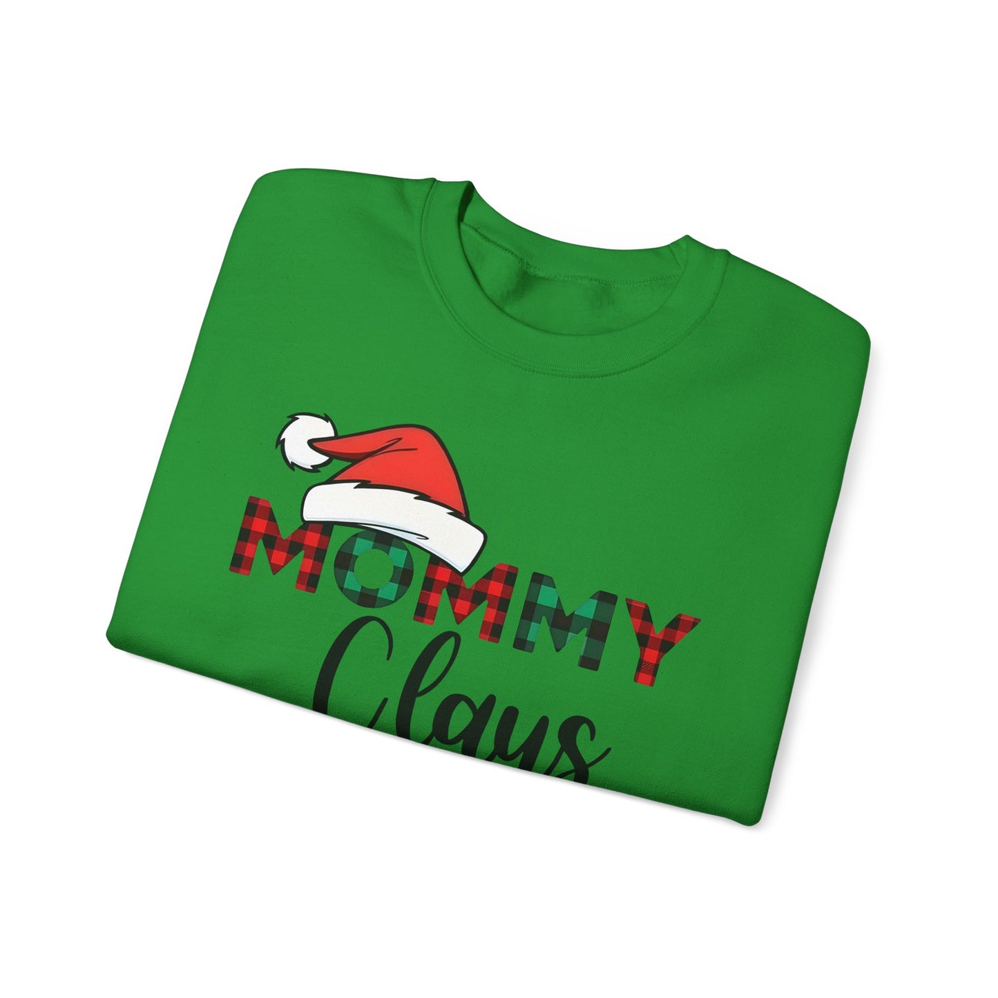 🎅❤️ Mommy Claus Sweatshirt – Festive Holiday Cheer in Cozy Style ❄️✨