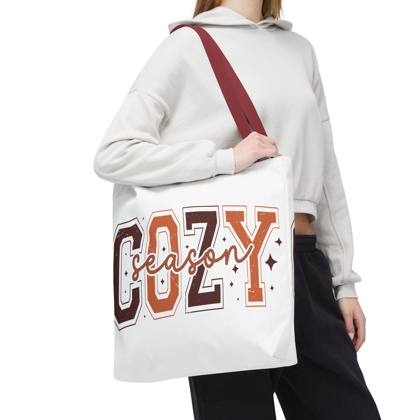🍂 Cozy Season Tote Bag – Fall Vibes You Can Carry 🍁👜