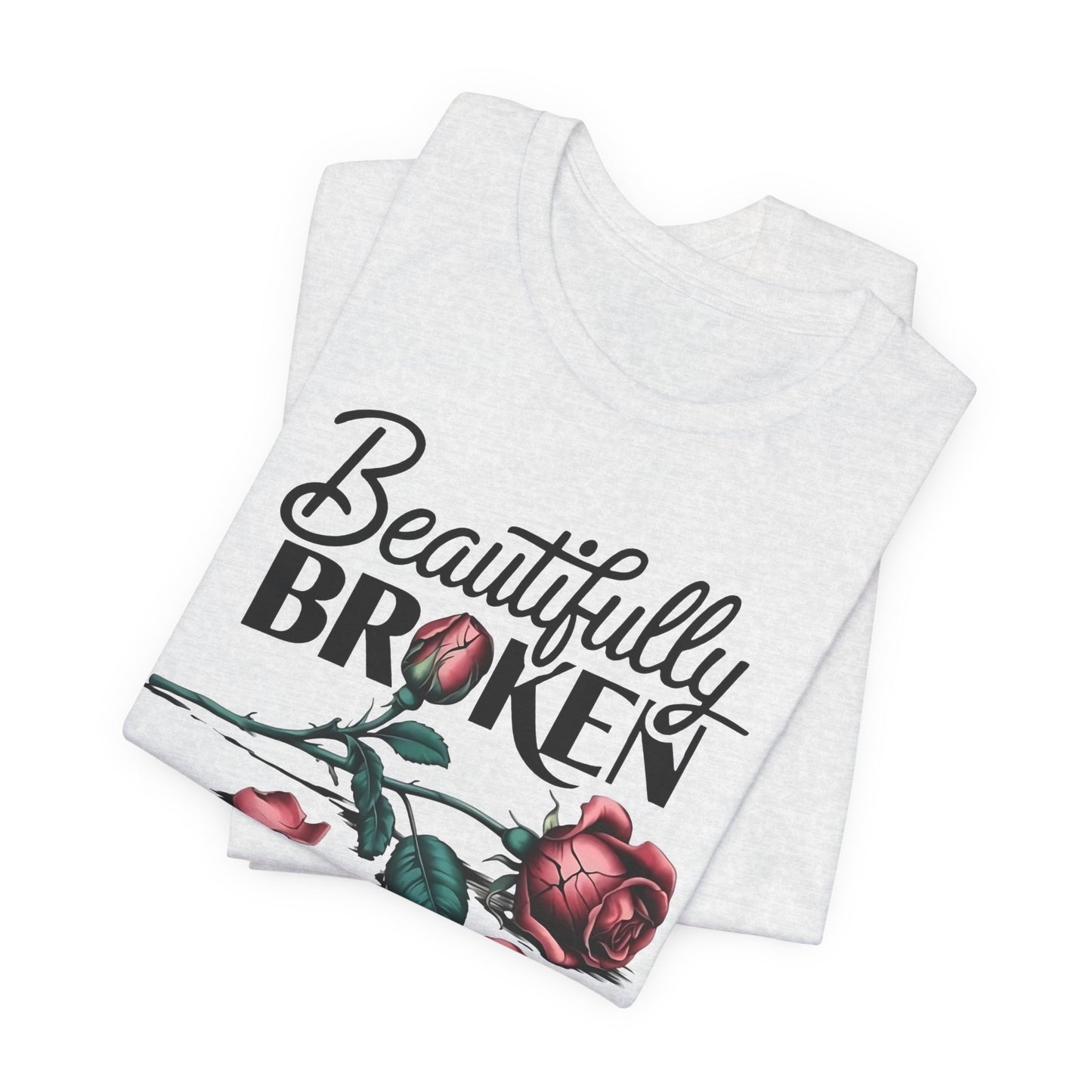 Camiseta Rosa “Beautifully Broken”: una camiseta empoderante con una elegancia suave