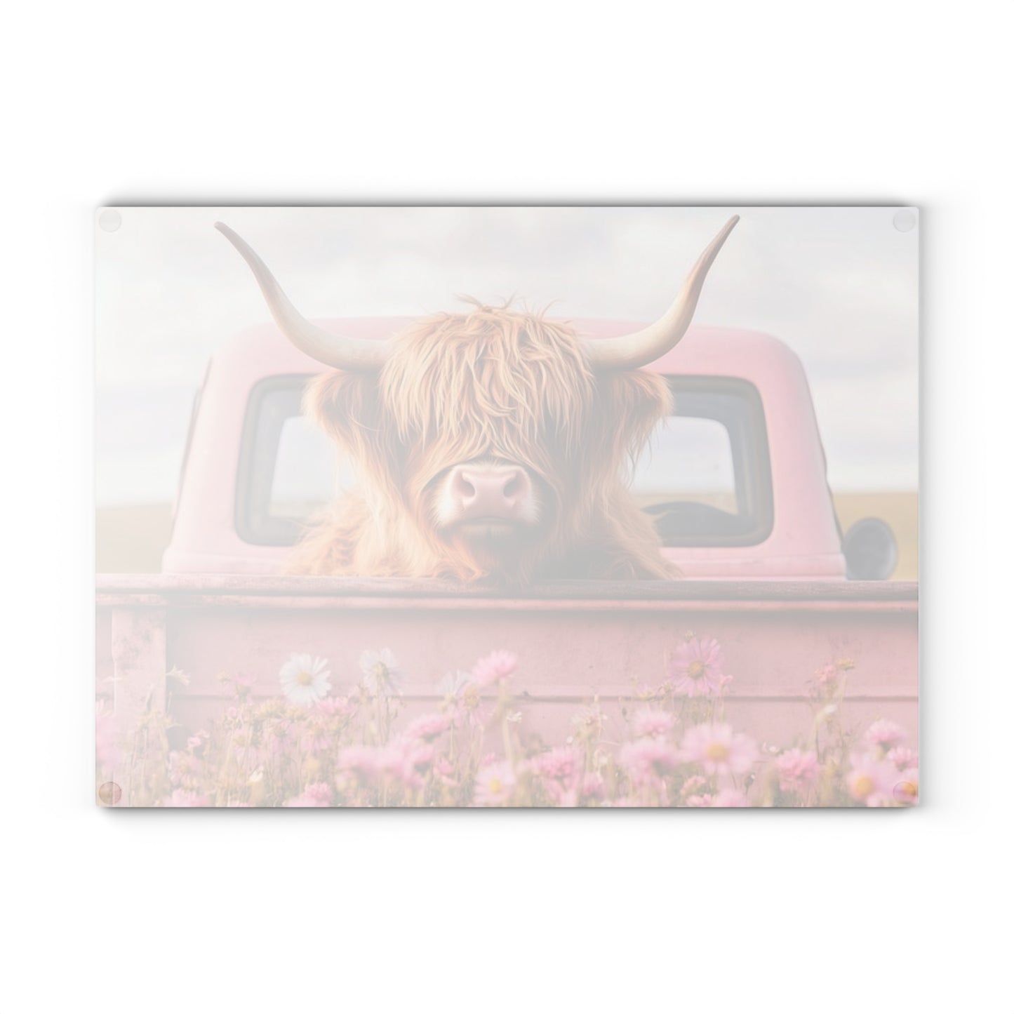 🍂✨ Rustic Floral Swirl Cutting Board – Vintage Charm for Your Kitchen ✨🌿