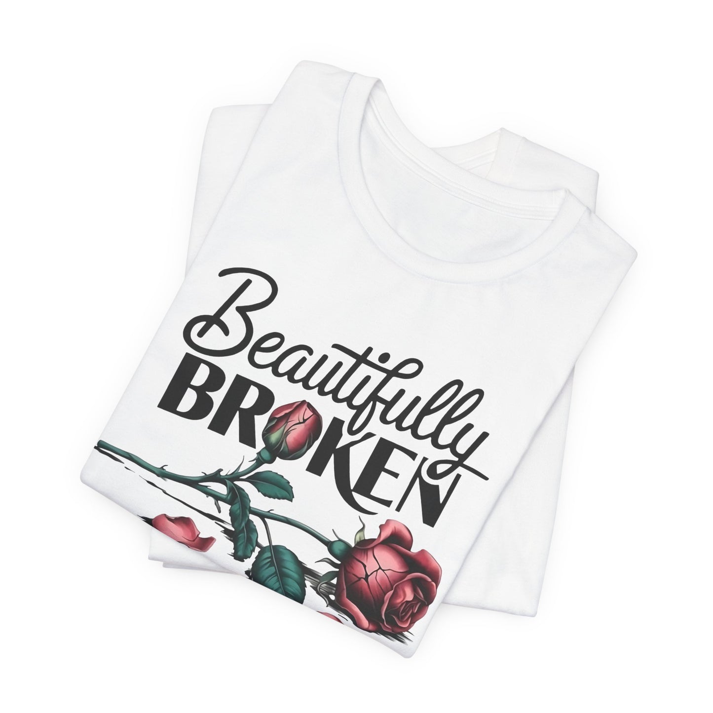 Camiseta Rosa “Beautifully Broken”: una camiseta empoderante con una elegancia suave