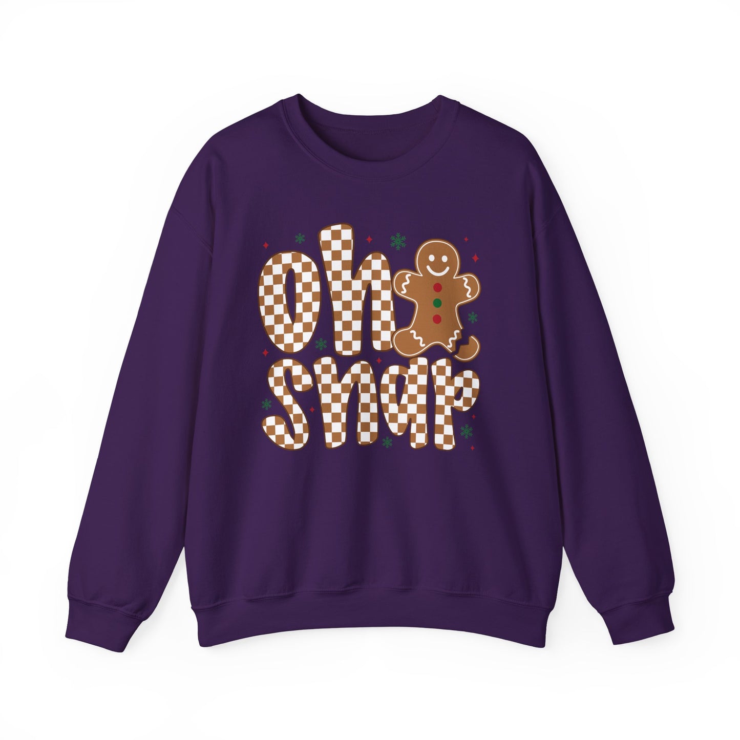 🍪✨ Oh Snap Gingerbread Crewneck – Cozy Pun for Cookie Lovers 🎄😄