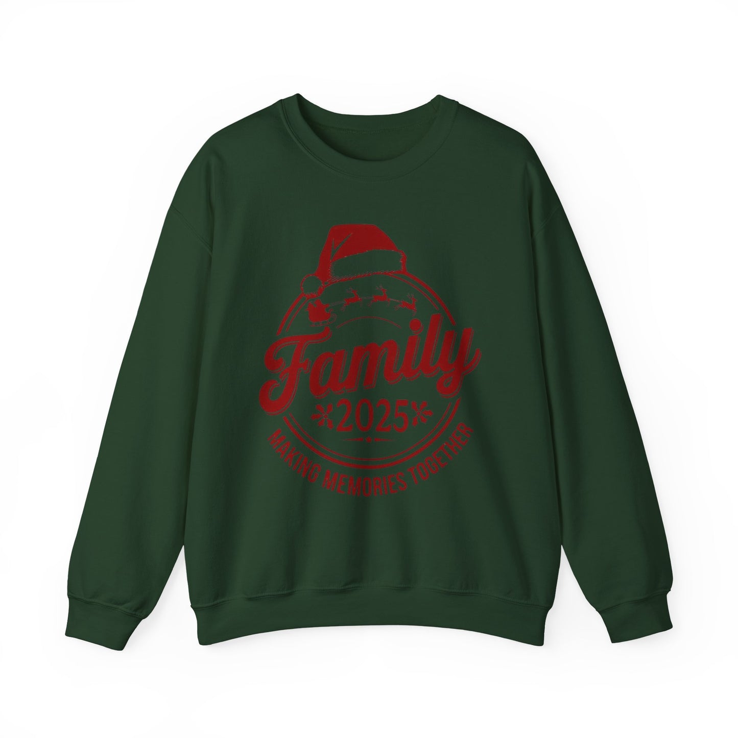 🎅❤️ Family 2025 Christmas Sweatshirt – Making Memories Together 🌟✨