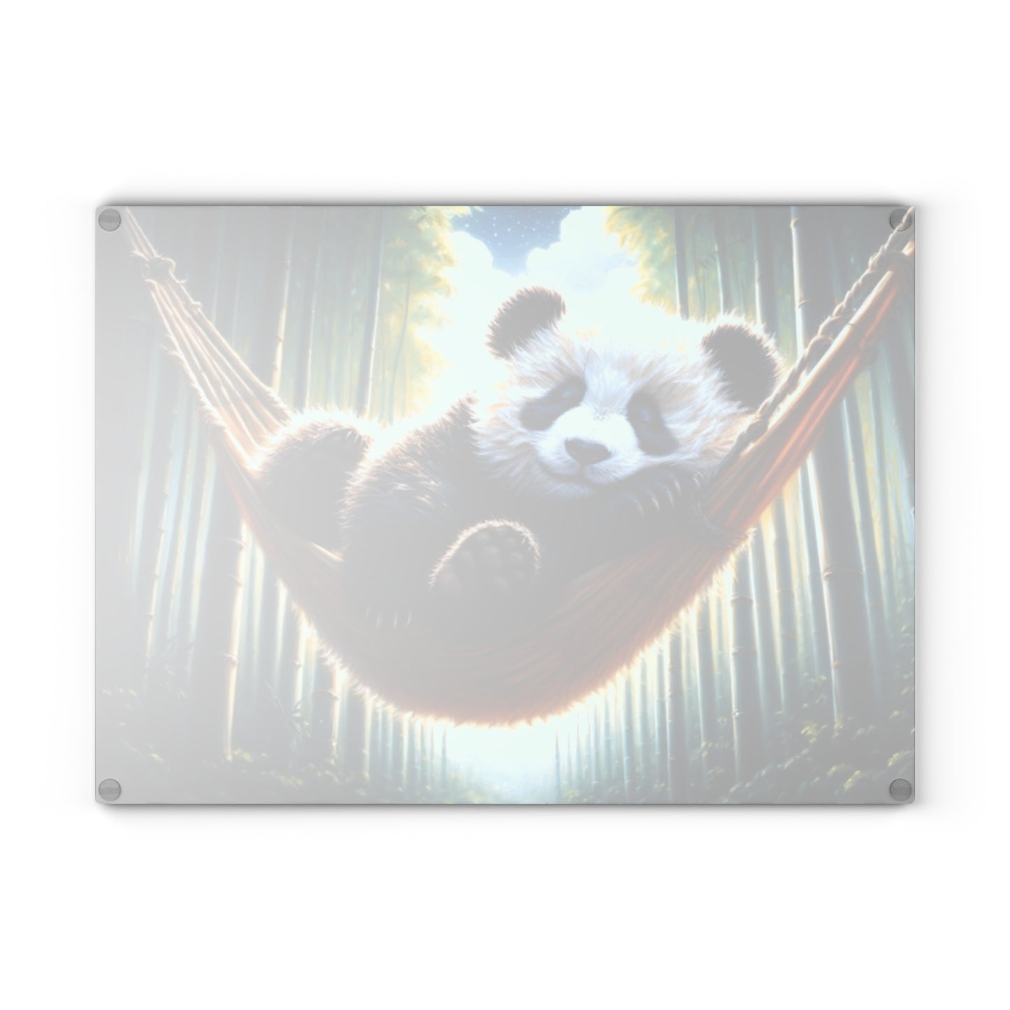 🐼 Relaxing Panda Cutting Board – Tranquil Forest Vibes with Adorable Charm