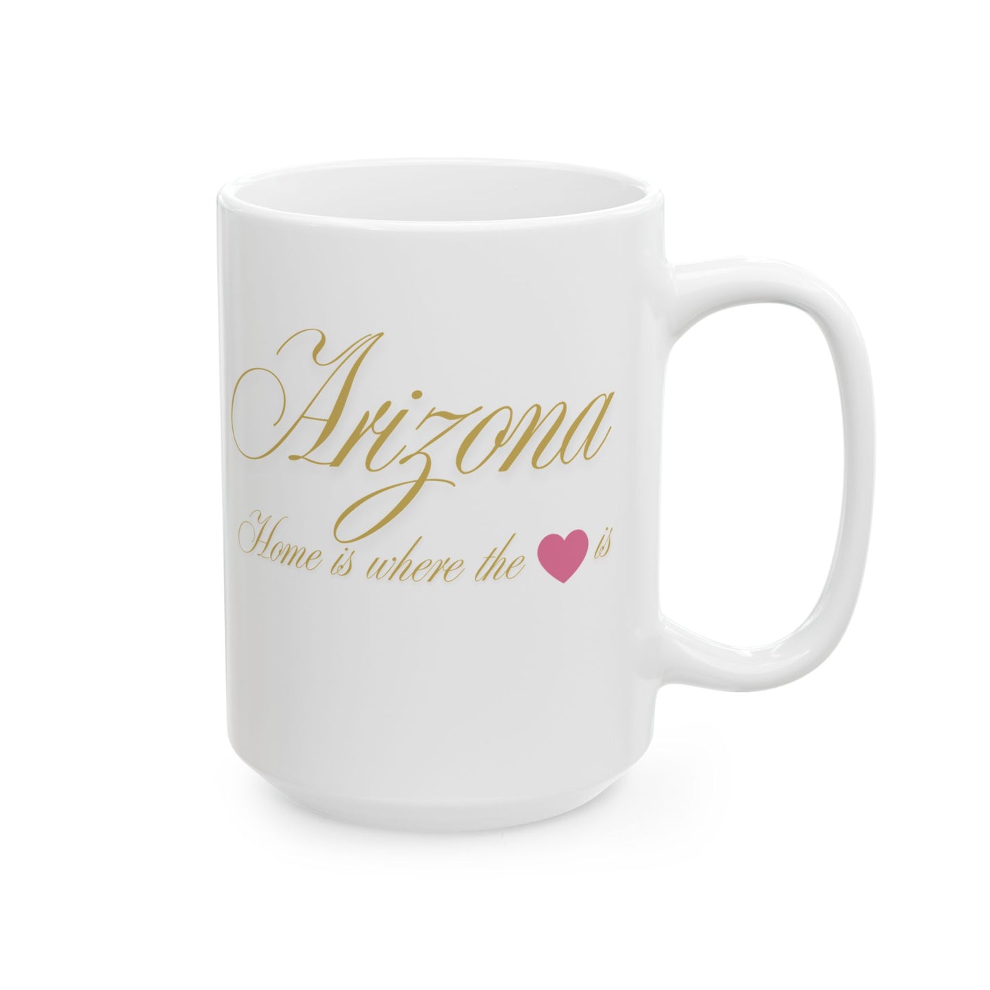 ☕ Home is Where the ❤️ Is – Arizona Mug – Desert Charm in Every Sip 🌵