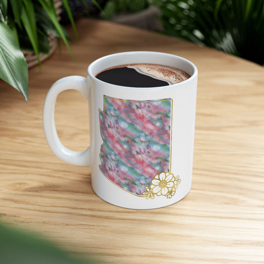 ☕ Home is Where the ❤️ Is – Arizona Mug – Desert Charm in Every Sip 🌵