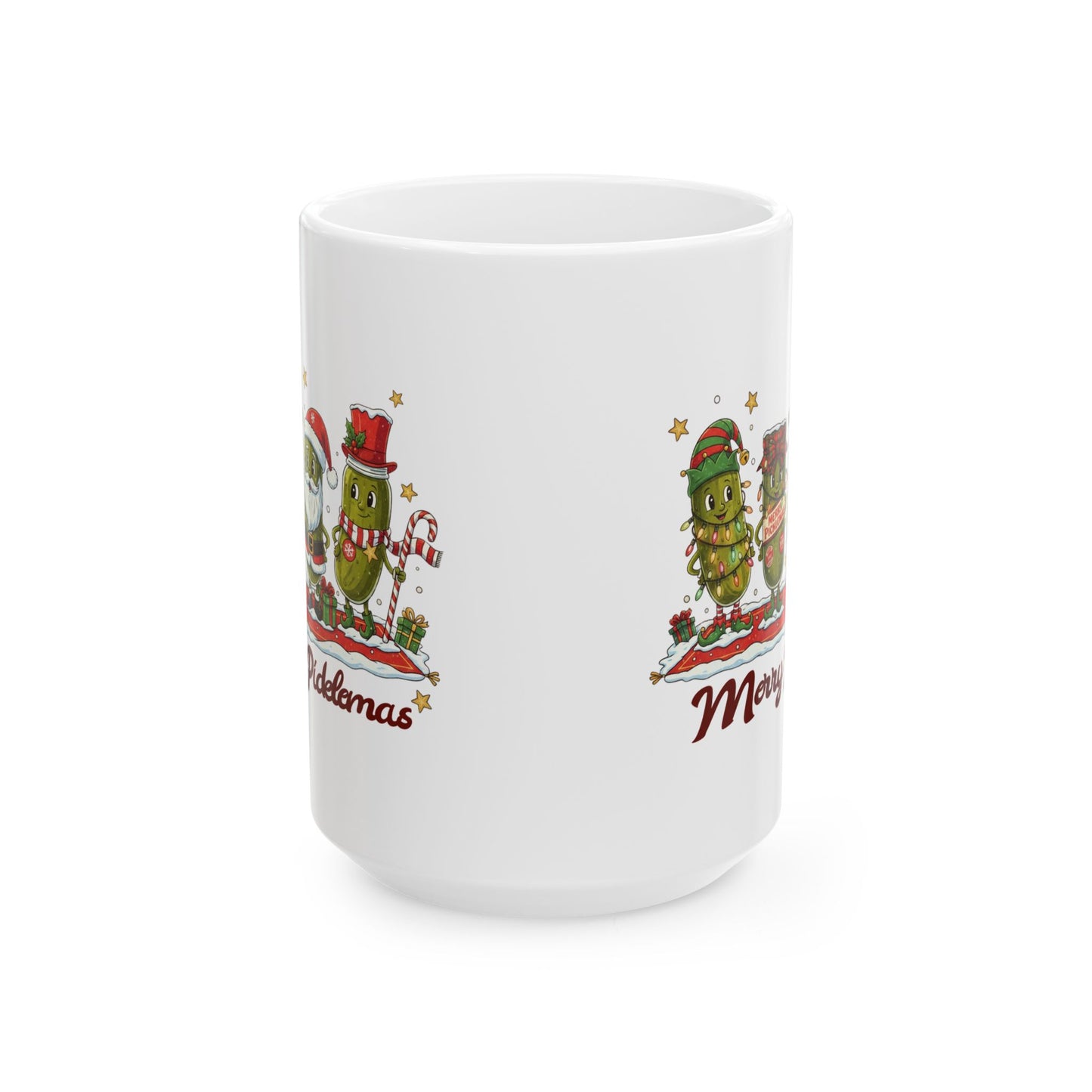 🥒🎄 Merry Picklemas – Festive Christmas Pickle Cup ✨☕
