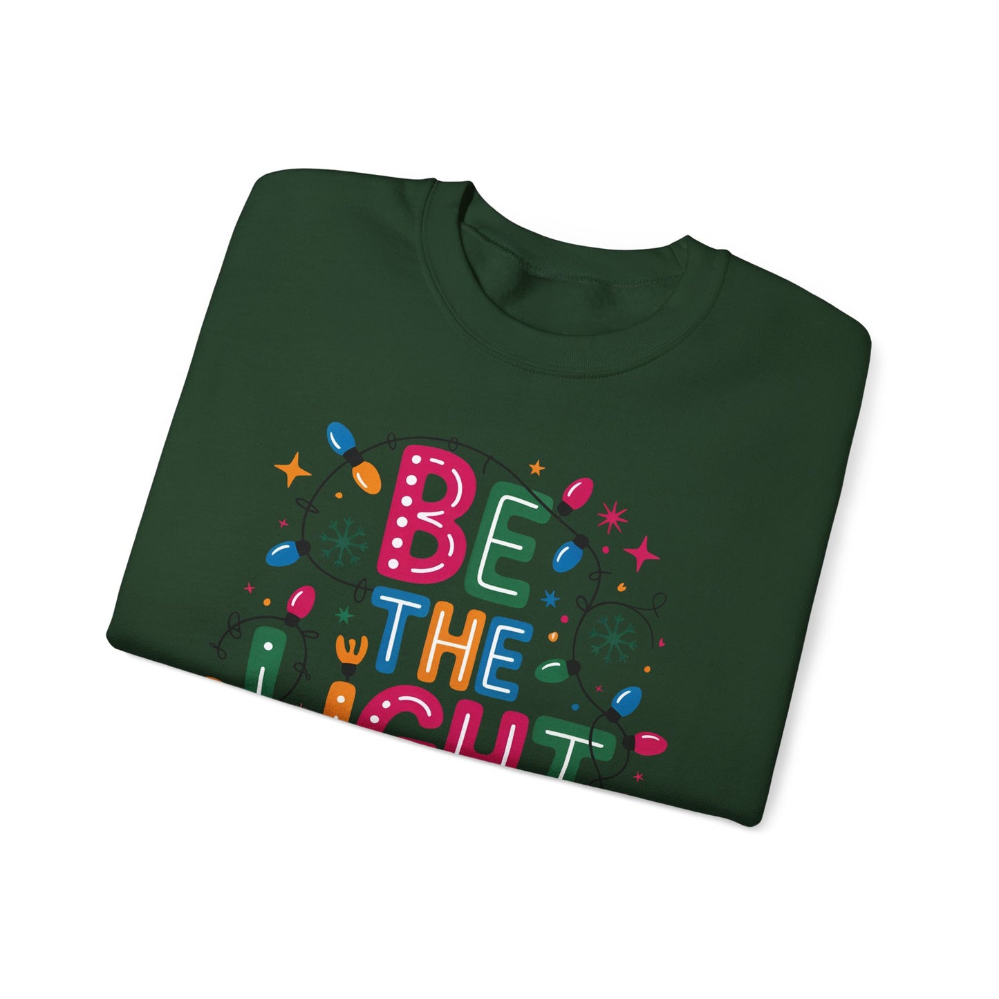 ✨🕯️ Be The Light – Matthew 5:14 Sweatshirt 🌟🎄