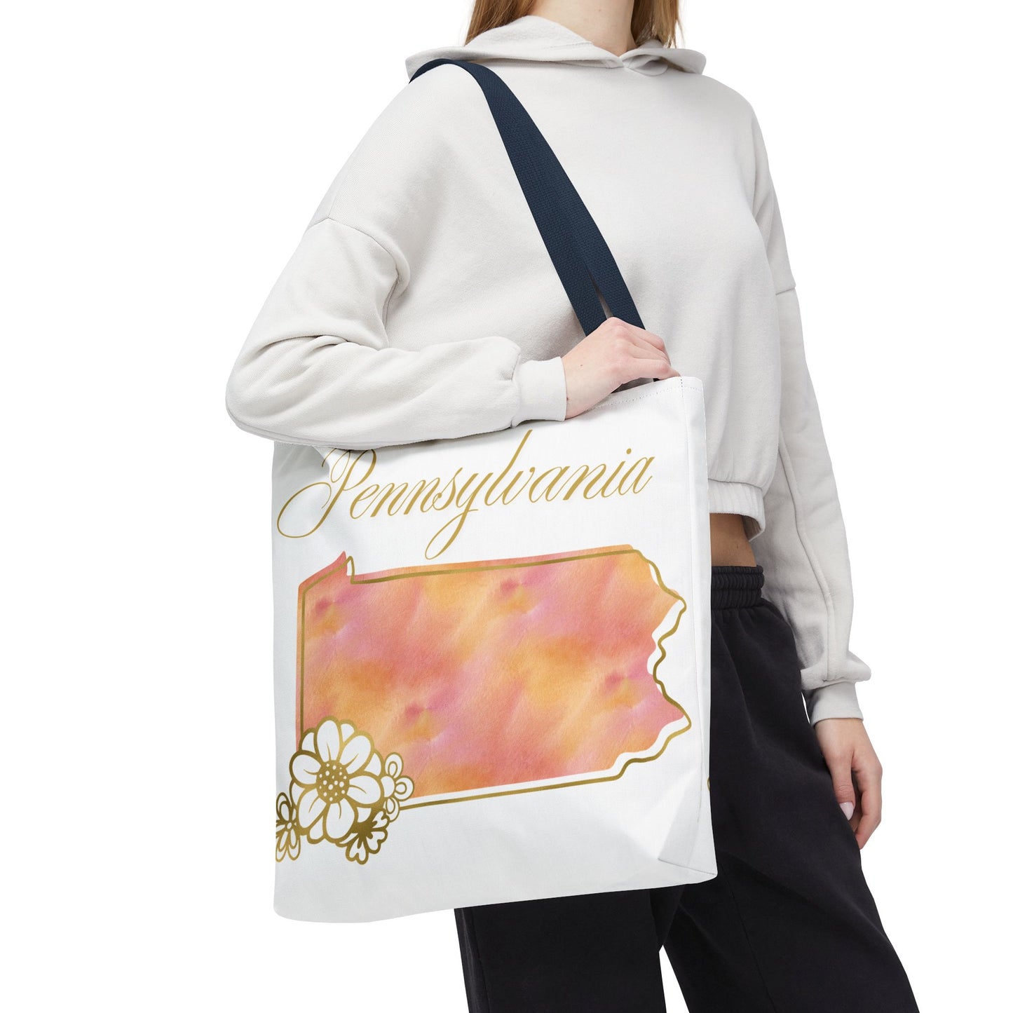 🌸 Pennsylvania State Floral Tote Bag – Elegant, Practical & Historic Charm 👜