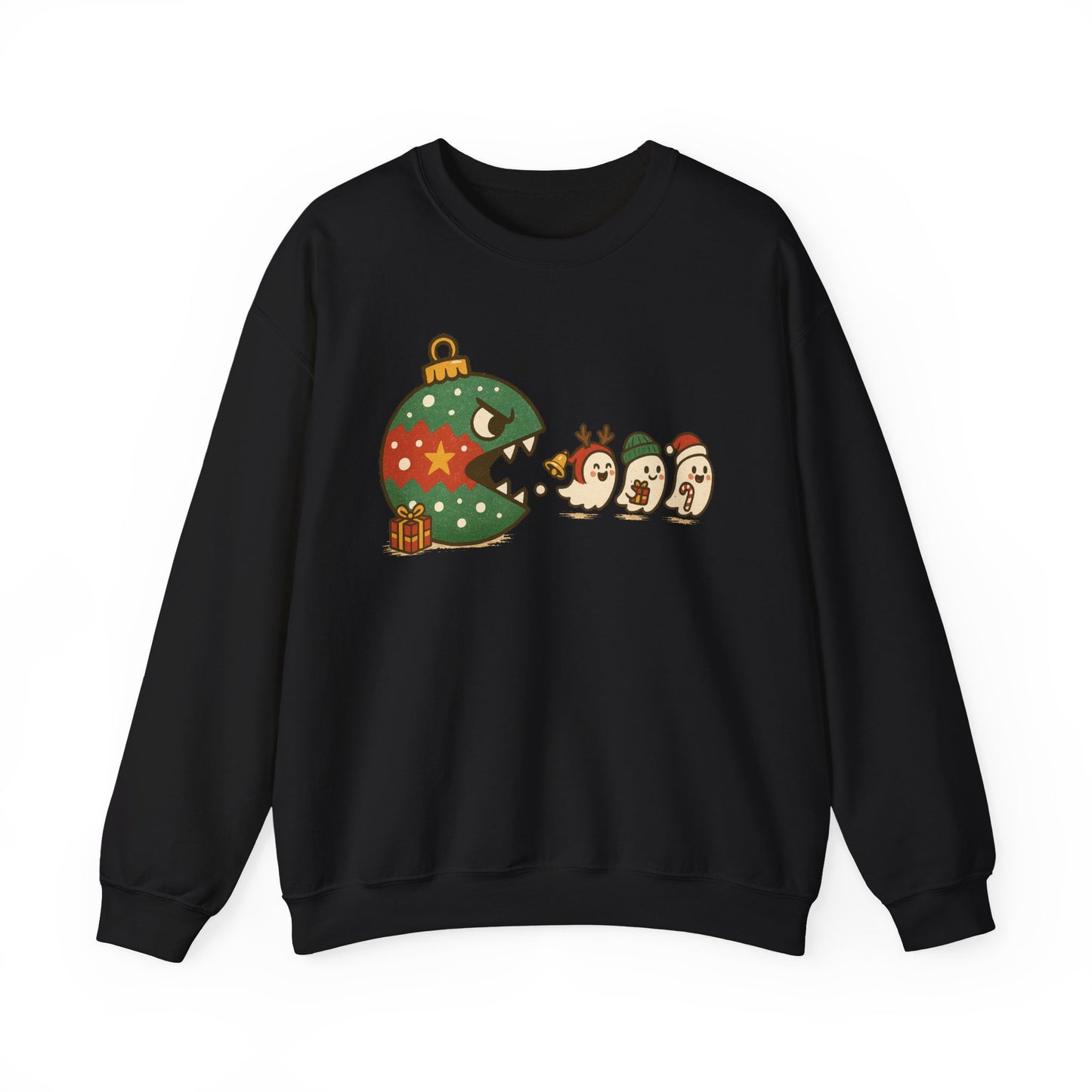 👻🎄 Chompmas Ghost Sweatshirt – Festive, Funny & Cozy 🎁✨