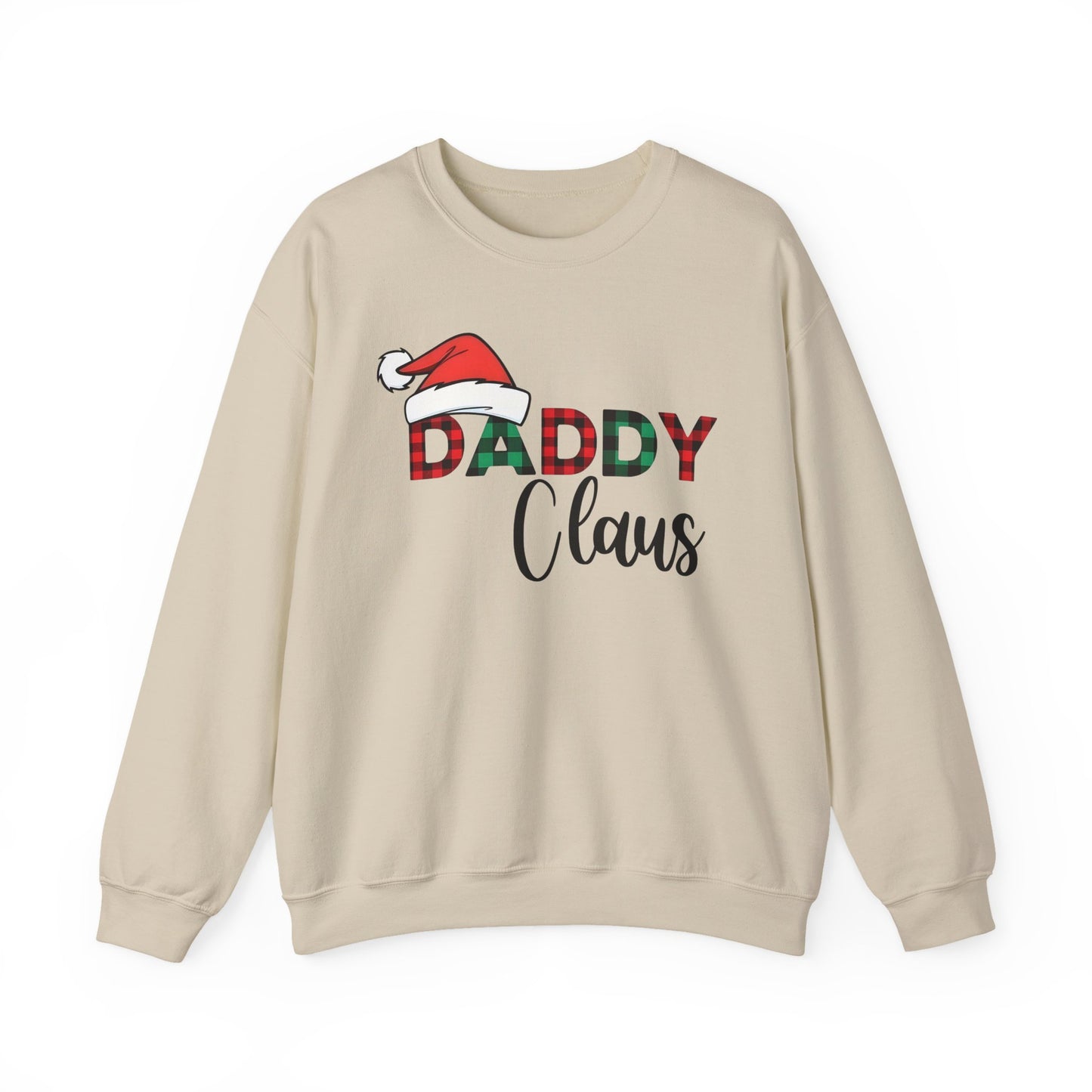 🎅❤️ Daddy Claus Sweatshirt – Cozy Holiday Style for Festive Dads ❄️✨