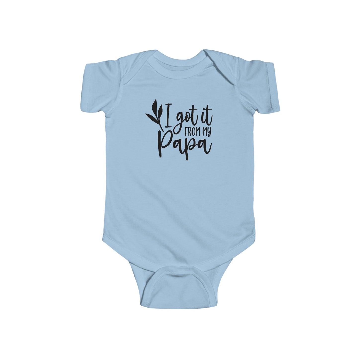 I Got It From My Papa – Baby Onesie 👶🖤