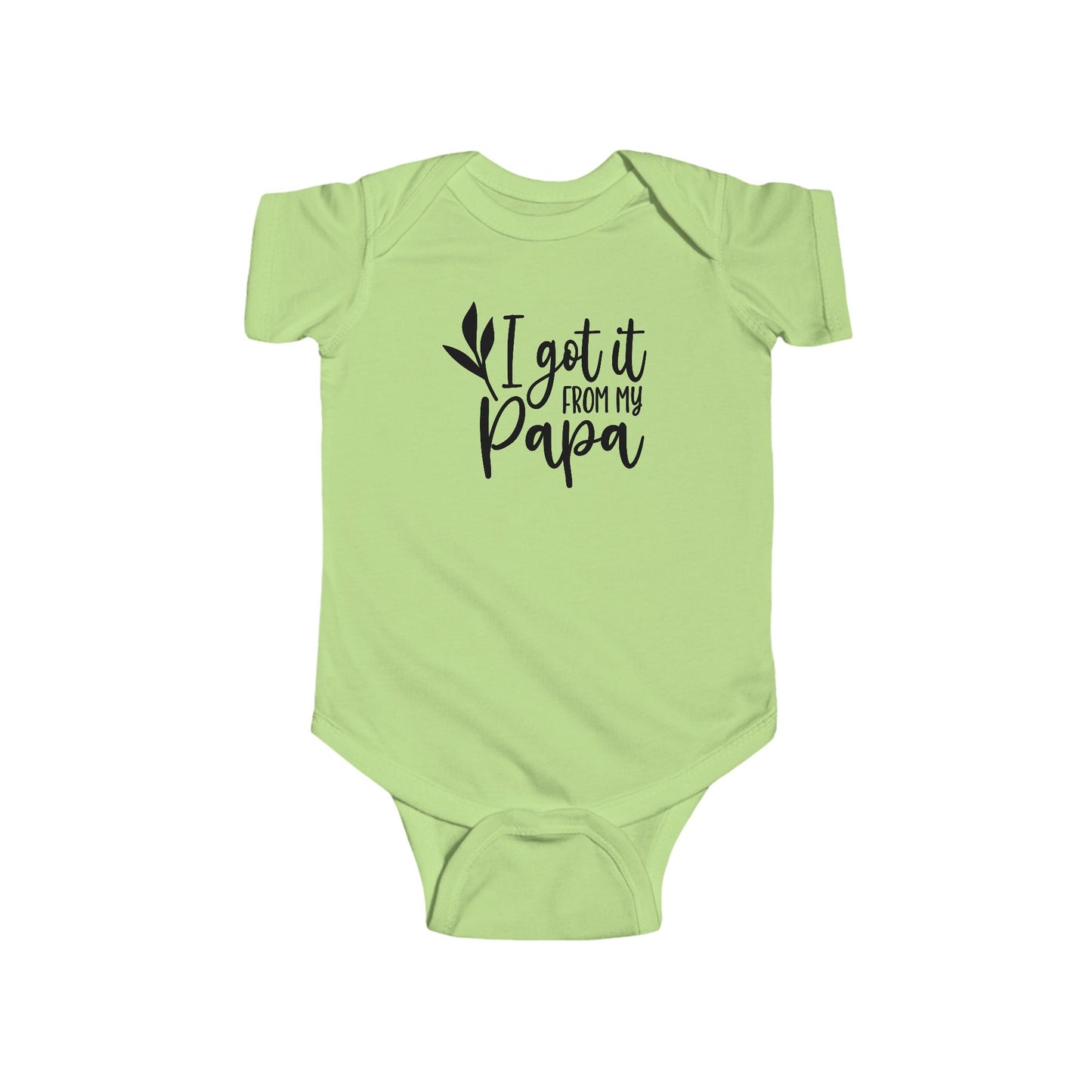 I Got It From My Papa – Baby Onesie 👶🖤