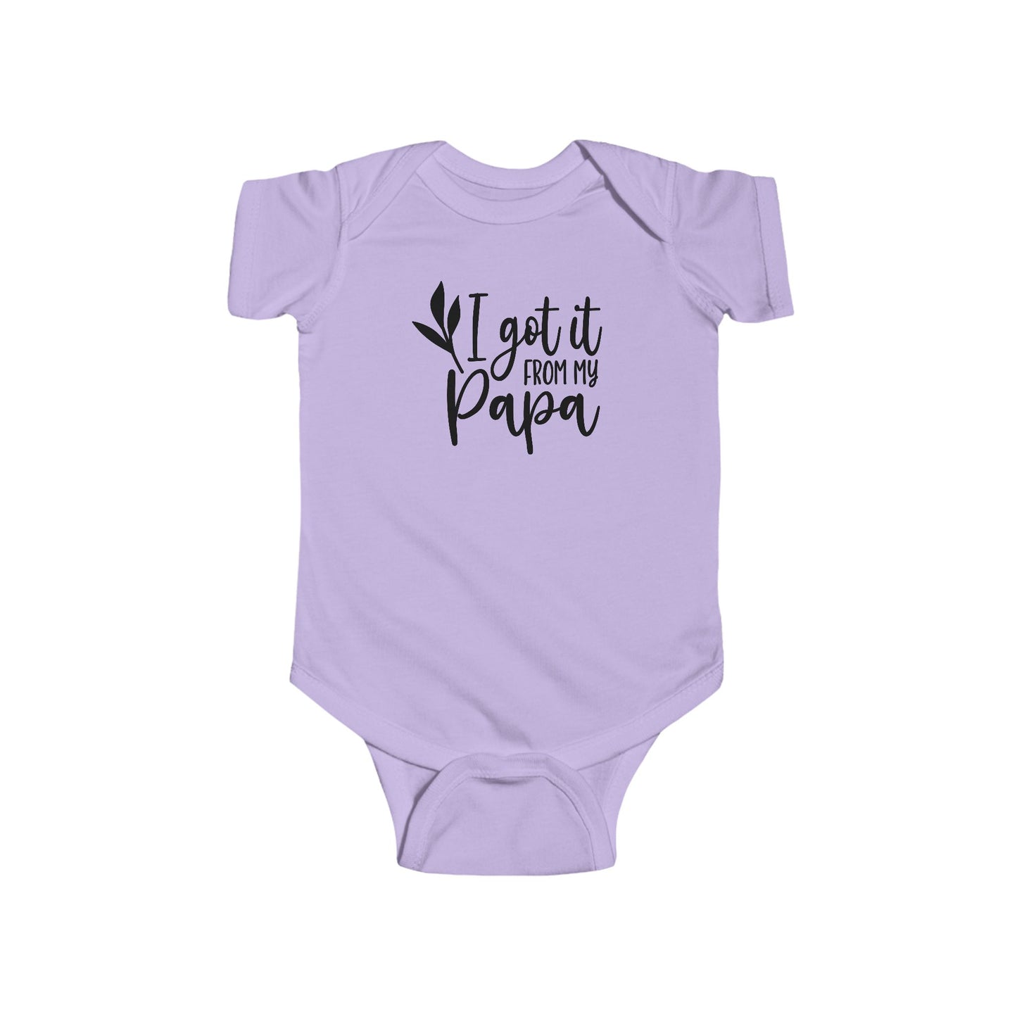 I Got It From My Papa – Baby Onesie 👶🖤