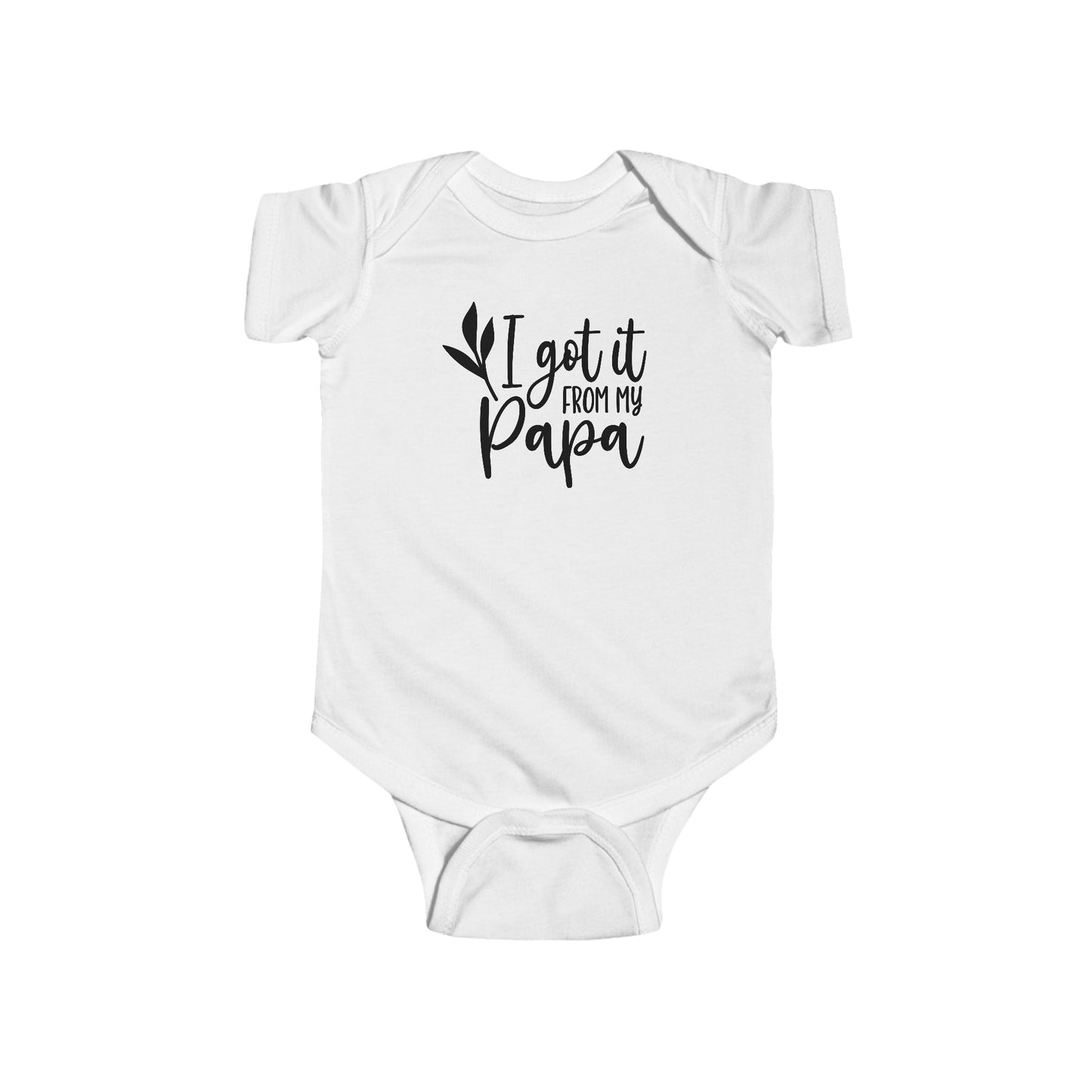 I Got It From My Papa – Baby Onesie 👶🖤