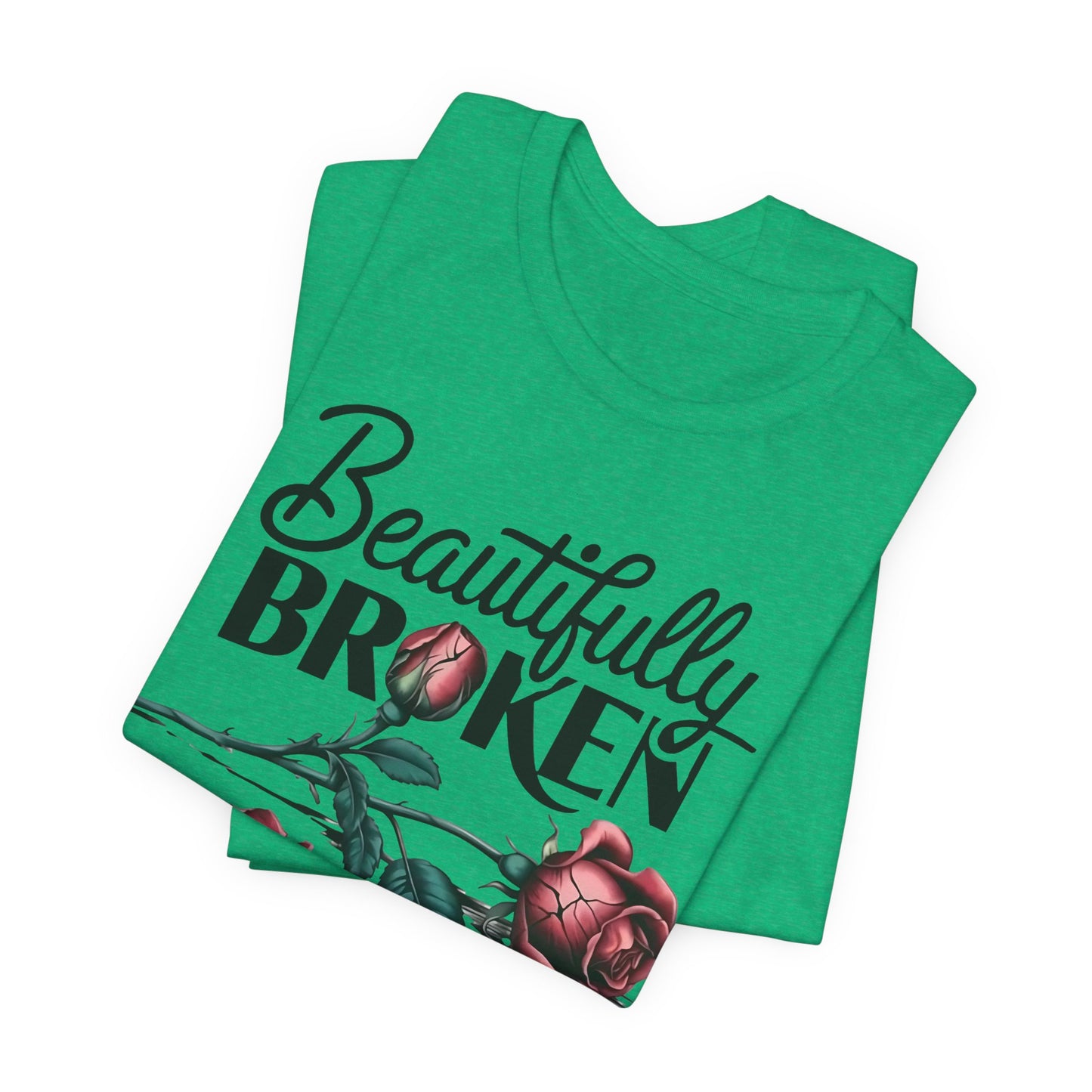 Camiseta Rosa “Beautifully Broken”: una camiseta empoderante con una elegancia suave