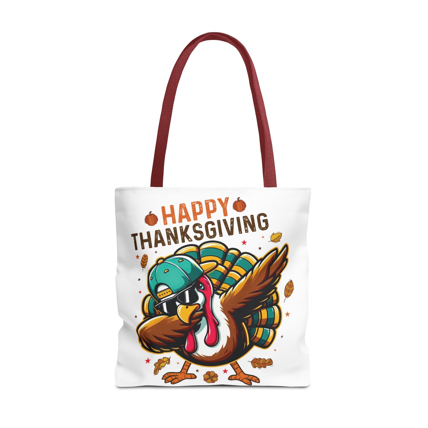 🦃 Dabbing Turkey Tote Bag – Thanksgiving Swagger with Holiday Humor
