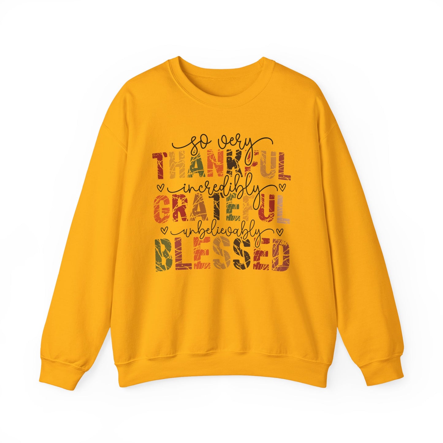 🤎✨ So Very Thankful, Incredibly Grateful, Unbelievably Blessed – Cozy Fall Sweatshirt 🍂🧡
