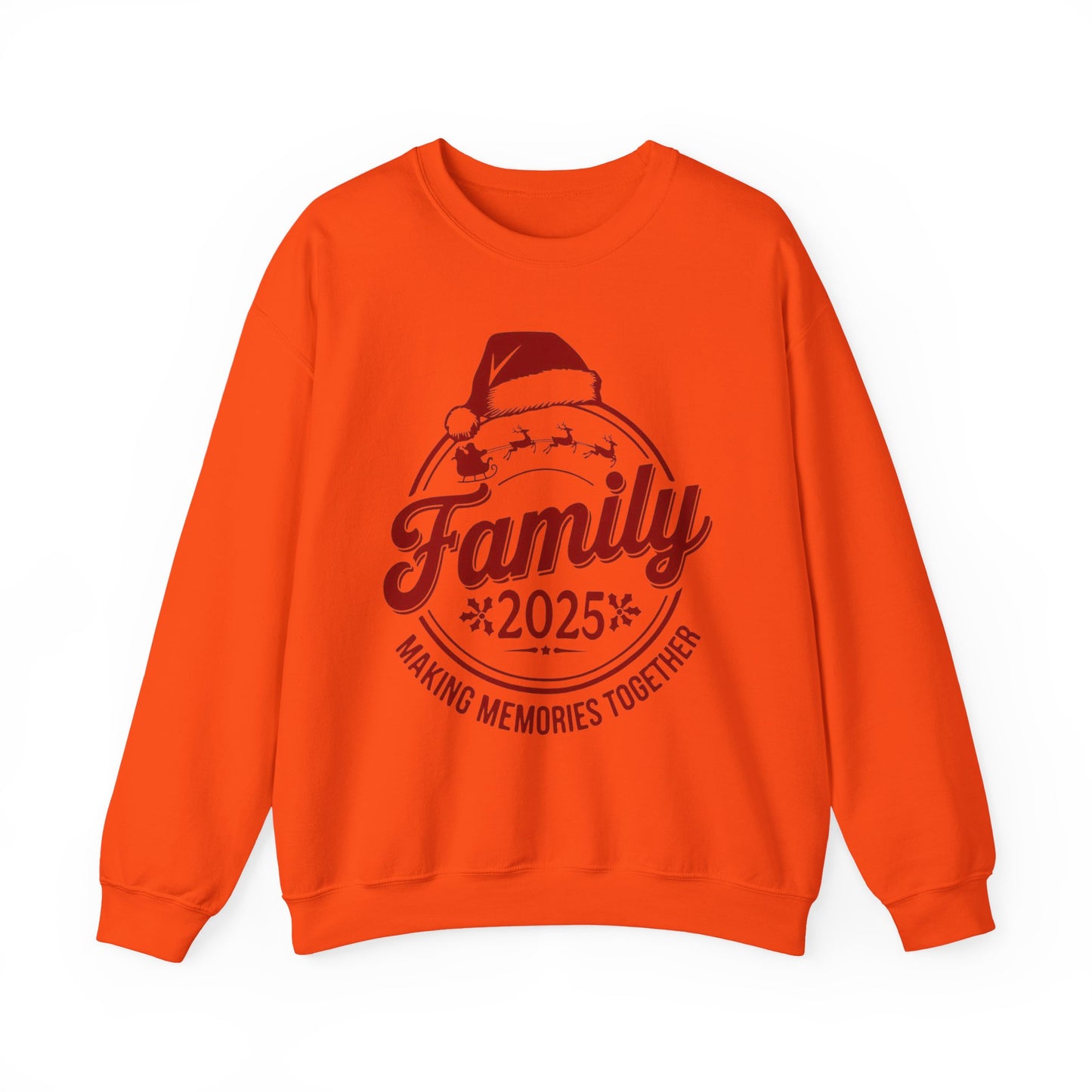 🎅❤️ Family 2025 Christmas Sweatshirt – Making Memories Together 🌟✨