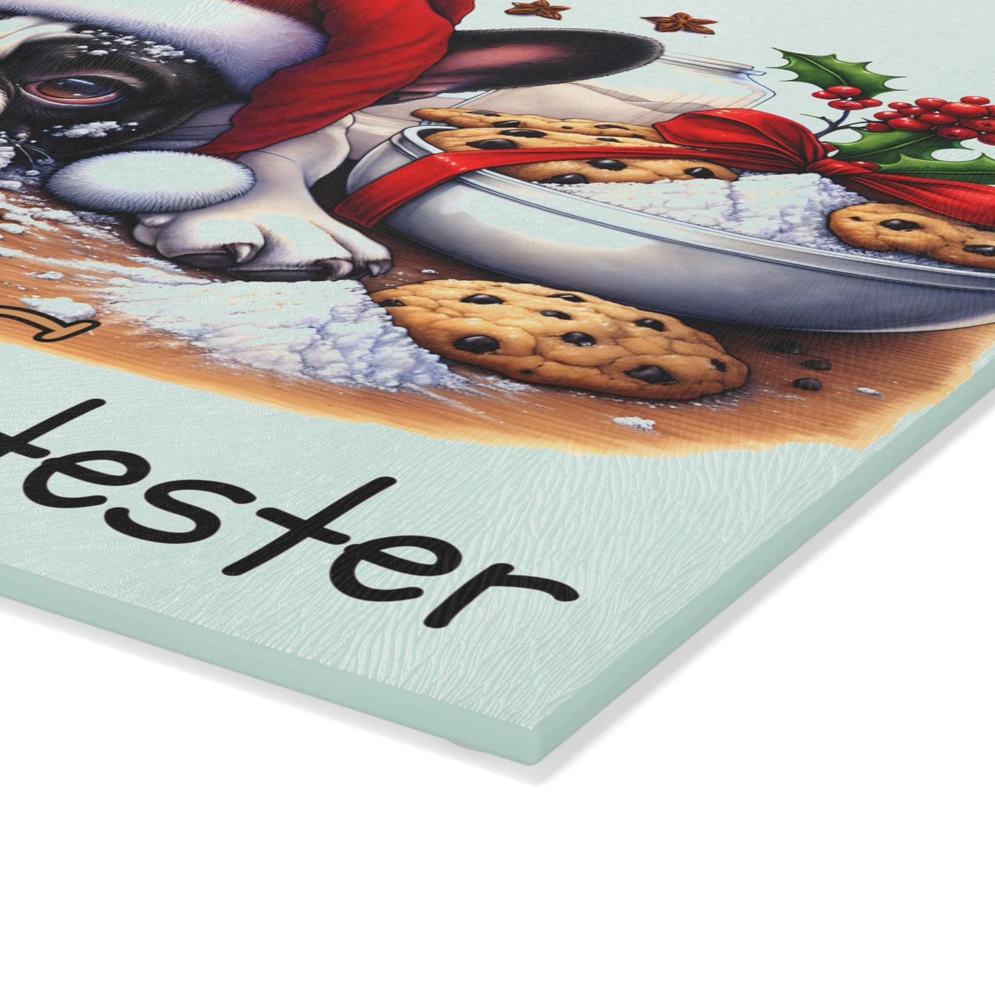 Official Cookie Tester Boston Cutting Board – Holiday Baking Fun for Your Kitchen