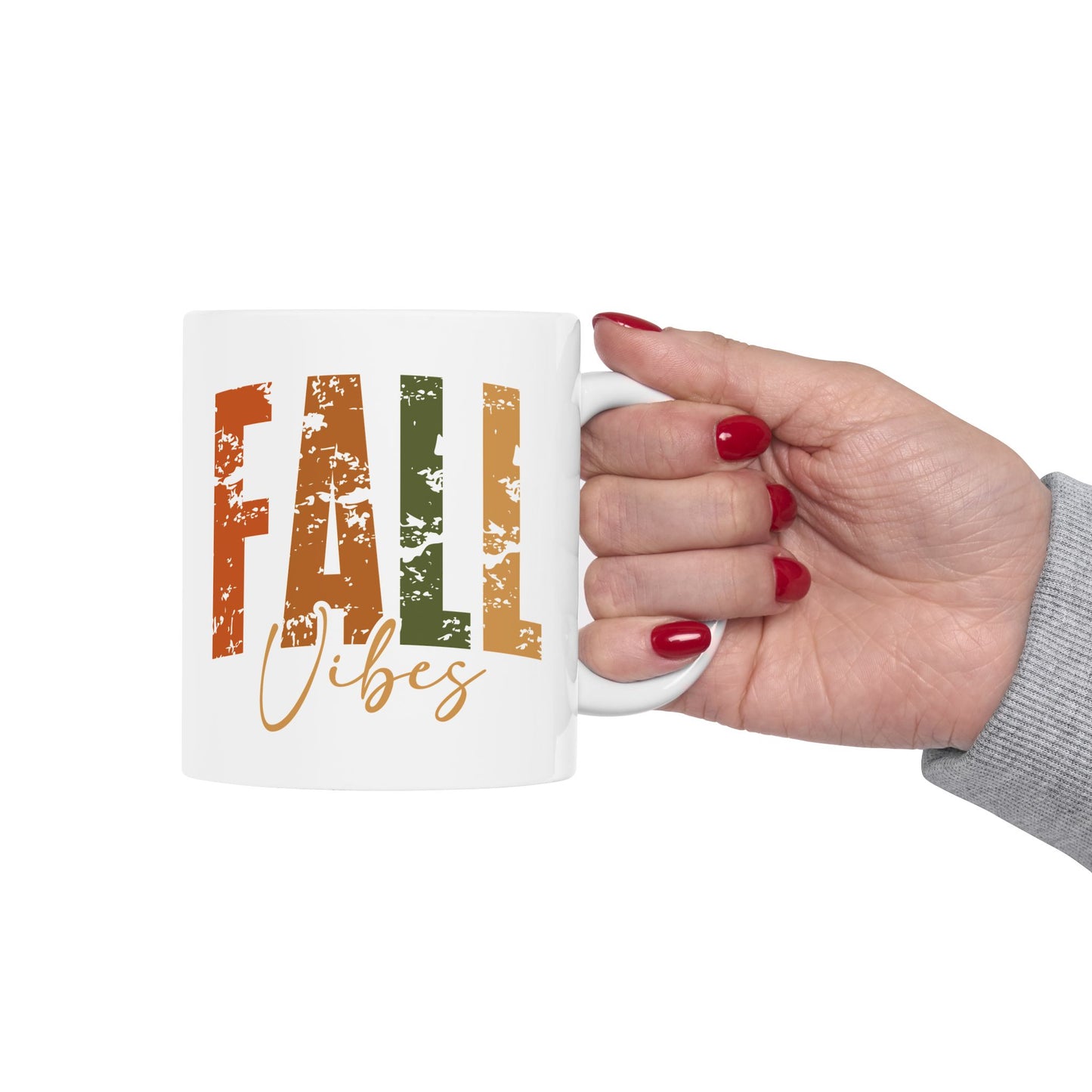 🍂 Fall Vibes Coffee Mug – Savor Autumn with Every Sip 🍁