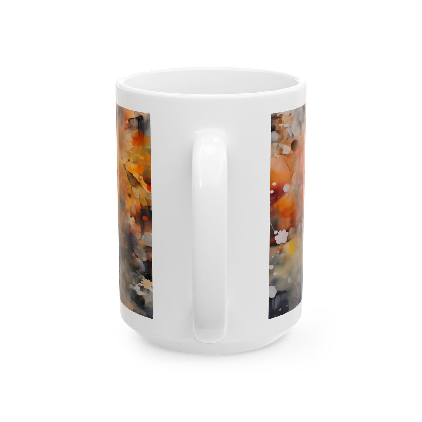 🐾 Watercolor Yorkie Mug – A Delightful Tribute to Your Furry Companion! 🌸