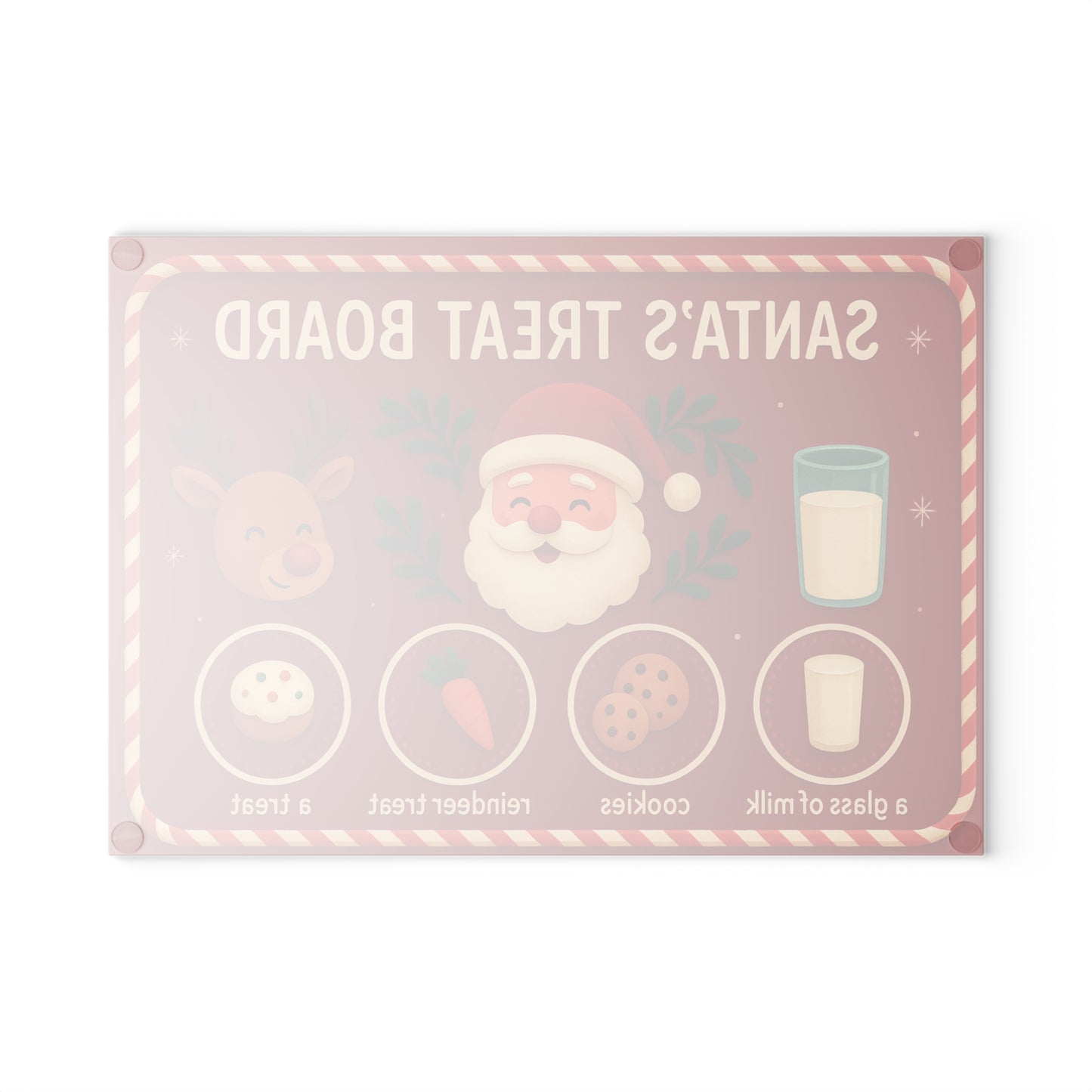 Santa’s Treat Board – Cozy Christmas Eve Charm for Your Holiday Kitchen 🎅🥛✨