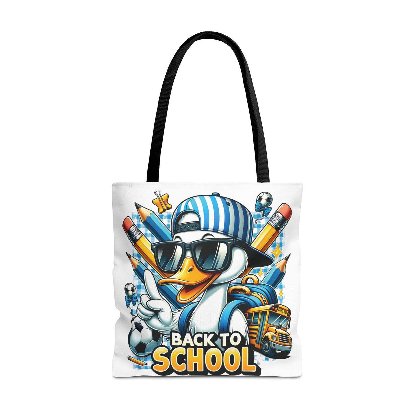 🦆 Cool Duck Back to School Tote – Waddle into the School Year in Style 🏫