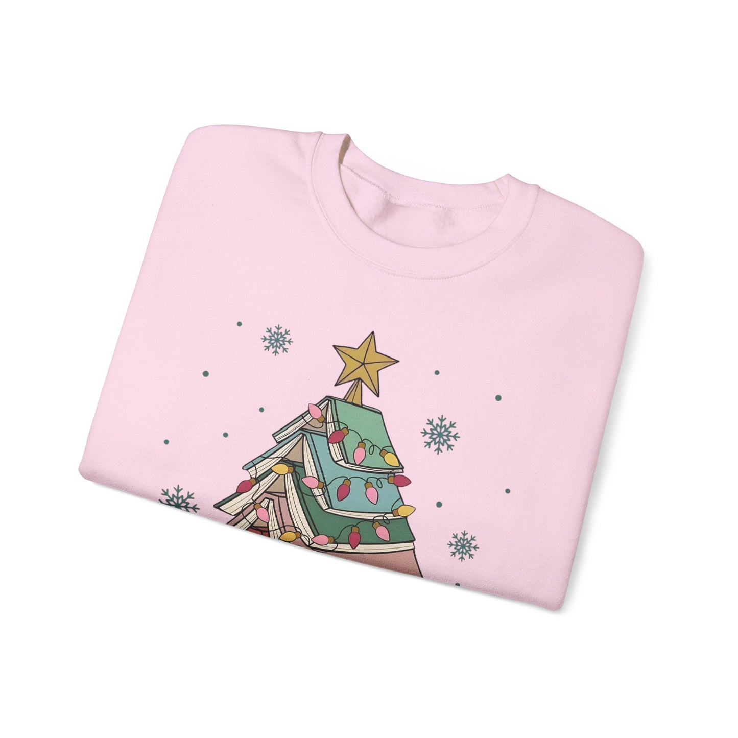 🎄📚 All Booked for Christmas Sweatshirt – Cozy Bookworm Holiday Vibes