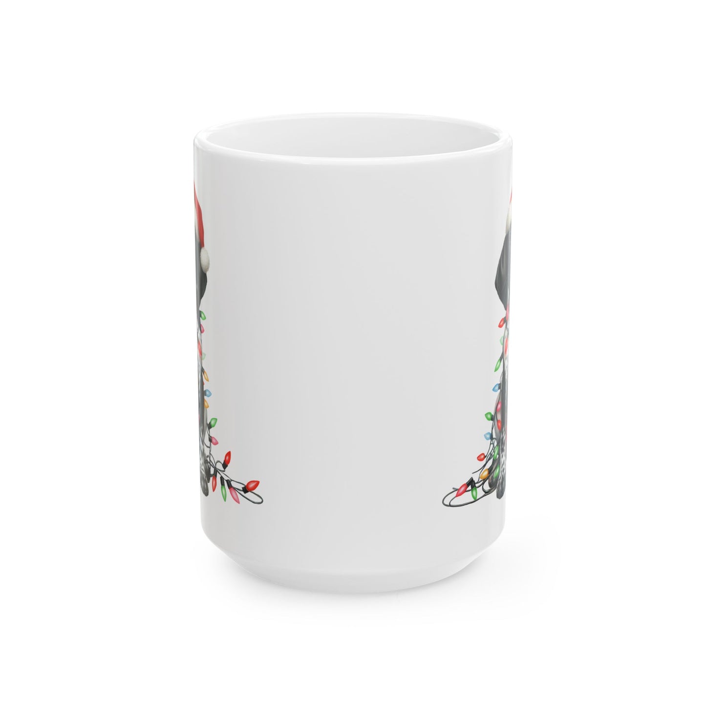🎄 German Shorthair Pointer Christmas Mug – Holiday Cheer with a Santa Pup Twist ☕️