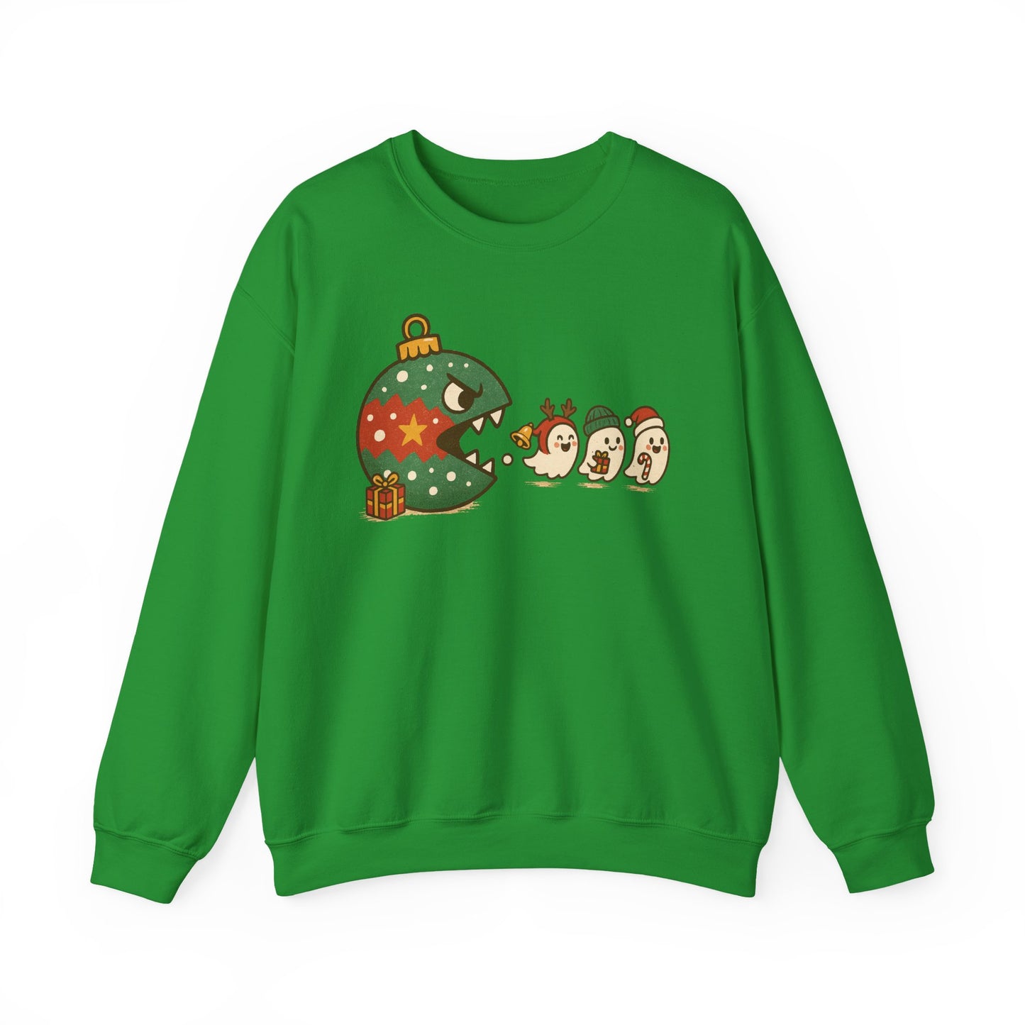 👻🎄 Chompmas Ghost Sweatshirt – Festive, Funny & Cozy 🎁✨